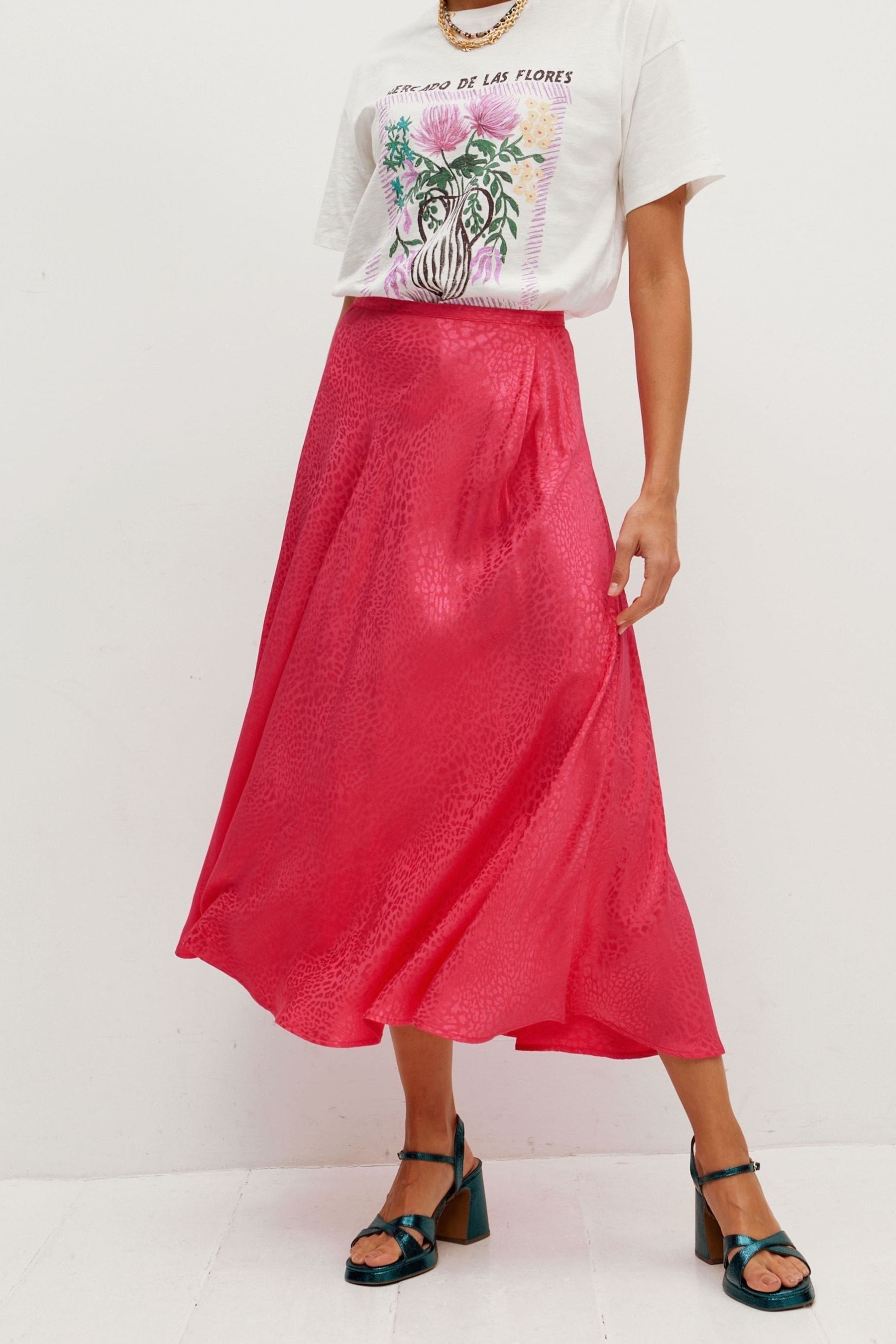 Leopard print skirt oliver bonas cheap
