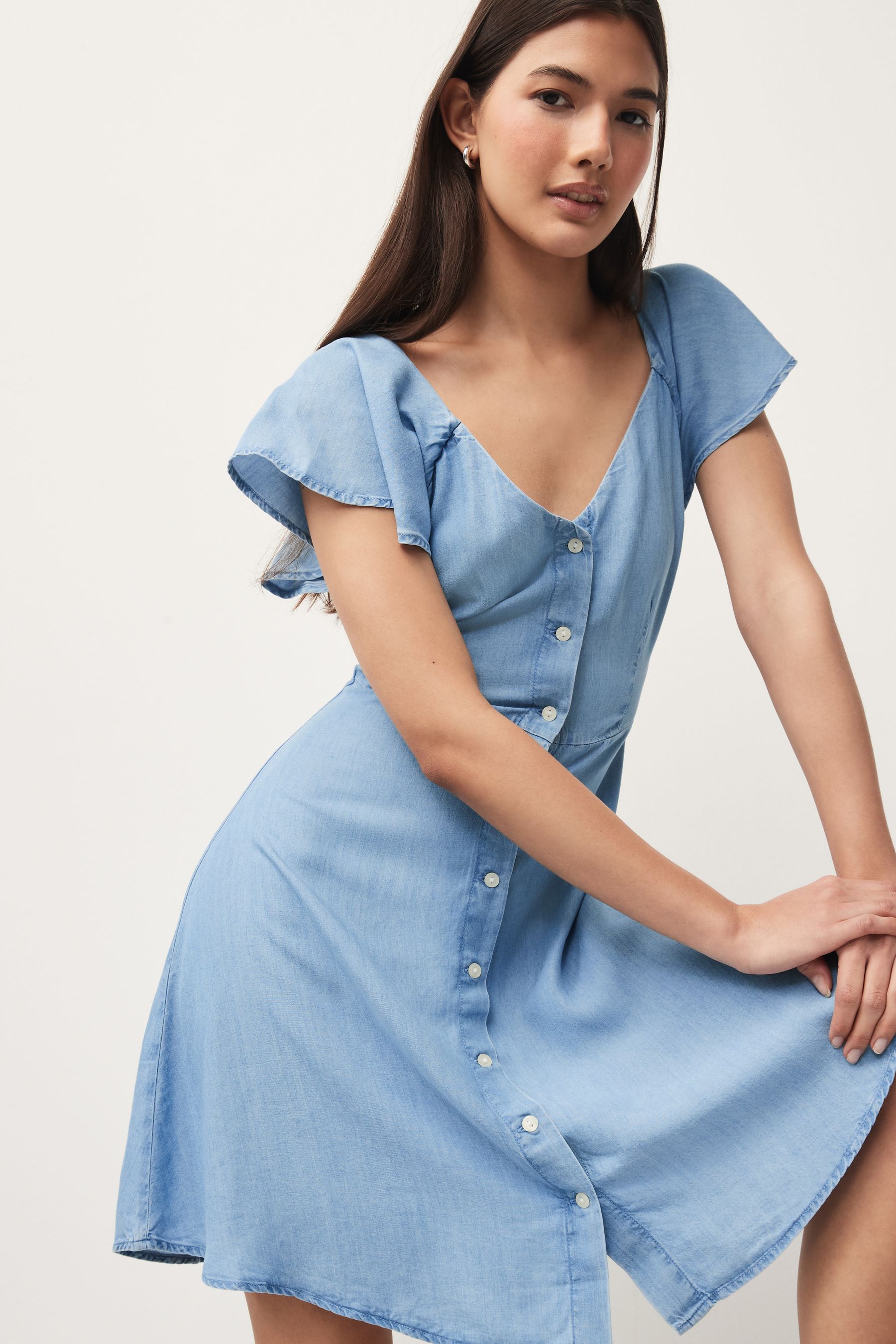 Denim tea dress shop