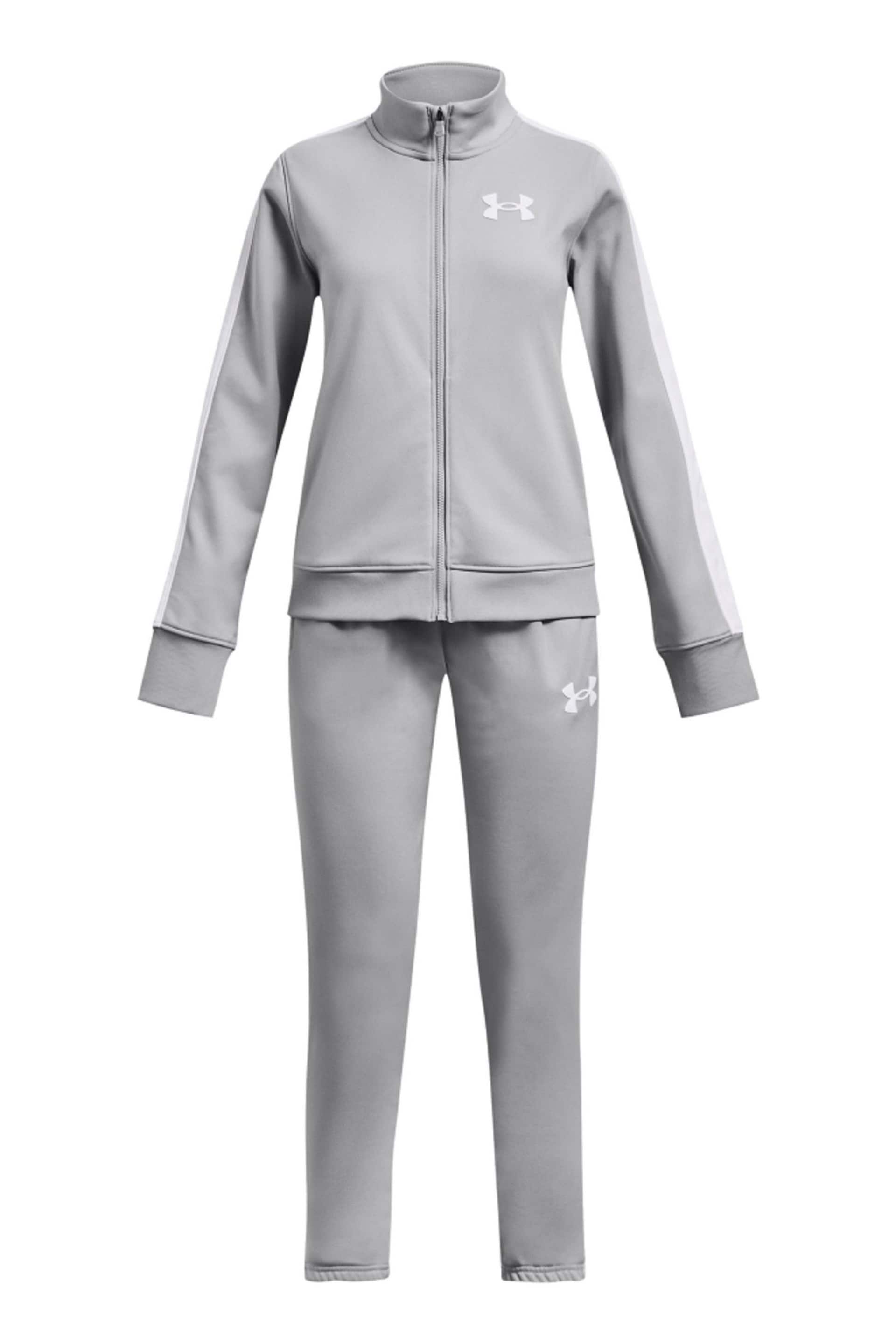 Under Armour Grey Knit Tracksuit - Image 1 of 4