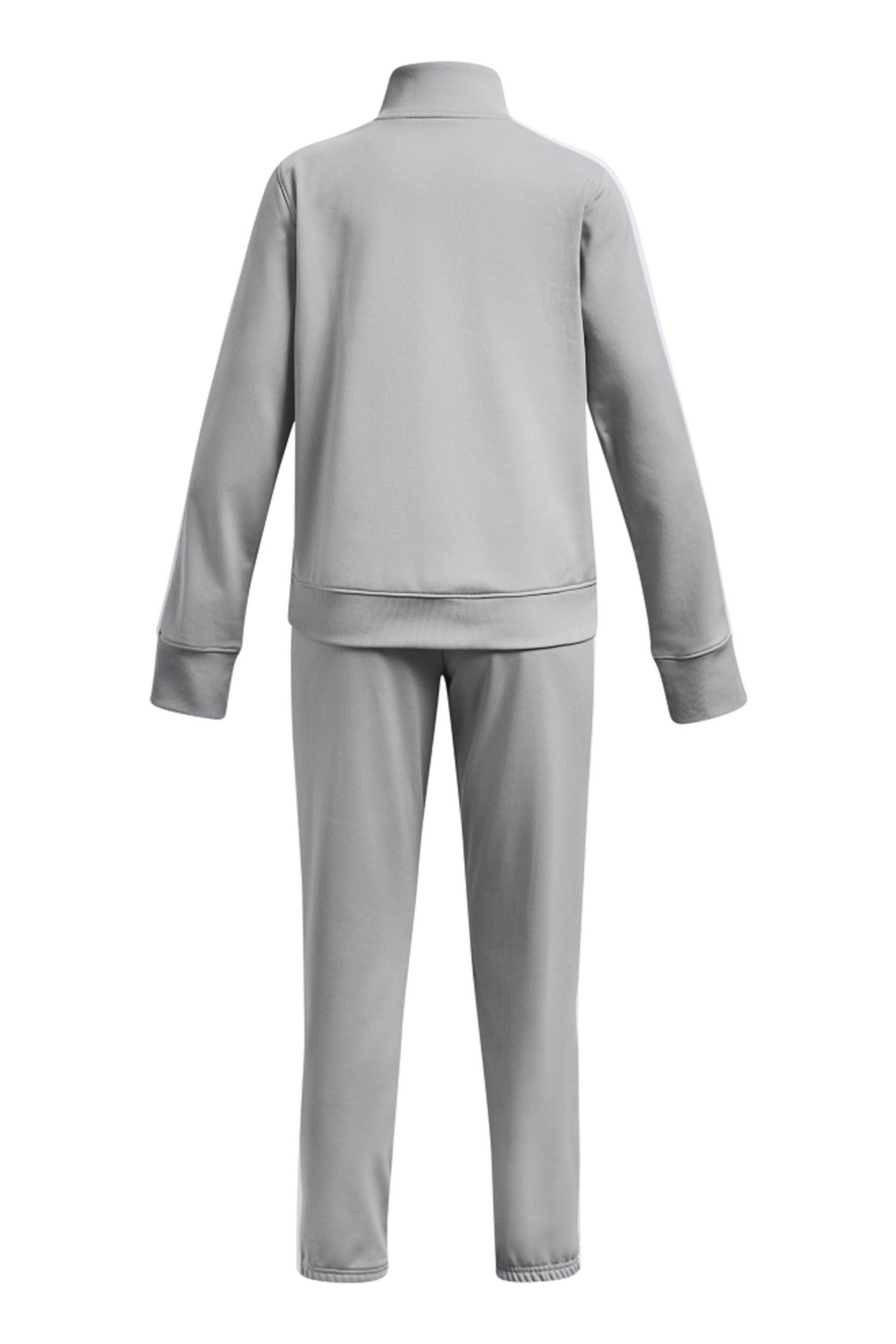 Under Armour Grey Knit Tracksuit - Image 2 of 4