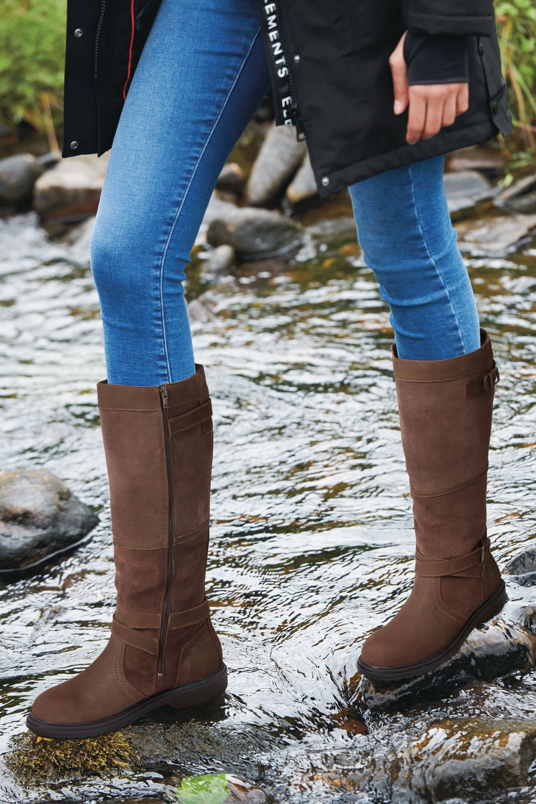 Knee high water boots best sale