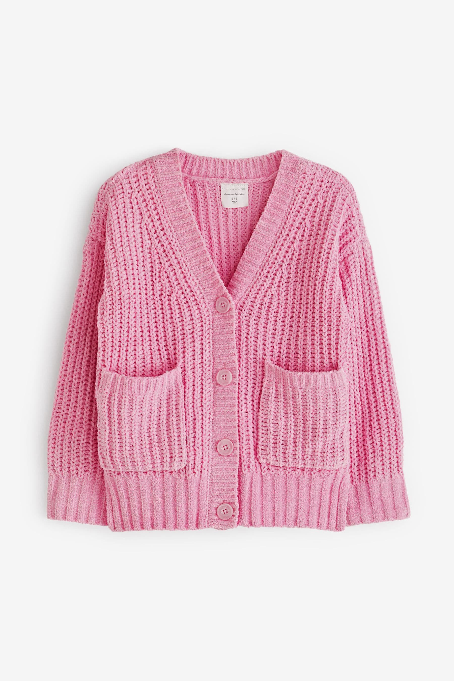 Buy Abercrombie Fitch Purple Button Cardigan from the Next UK