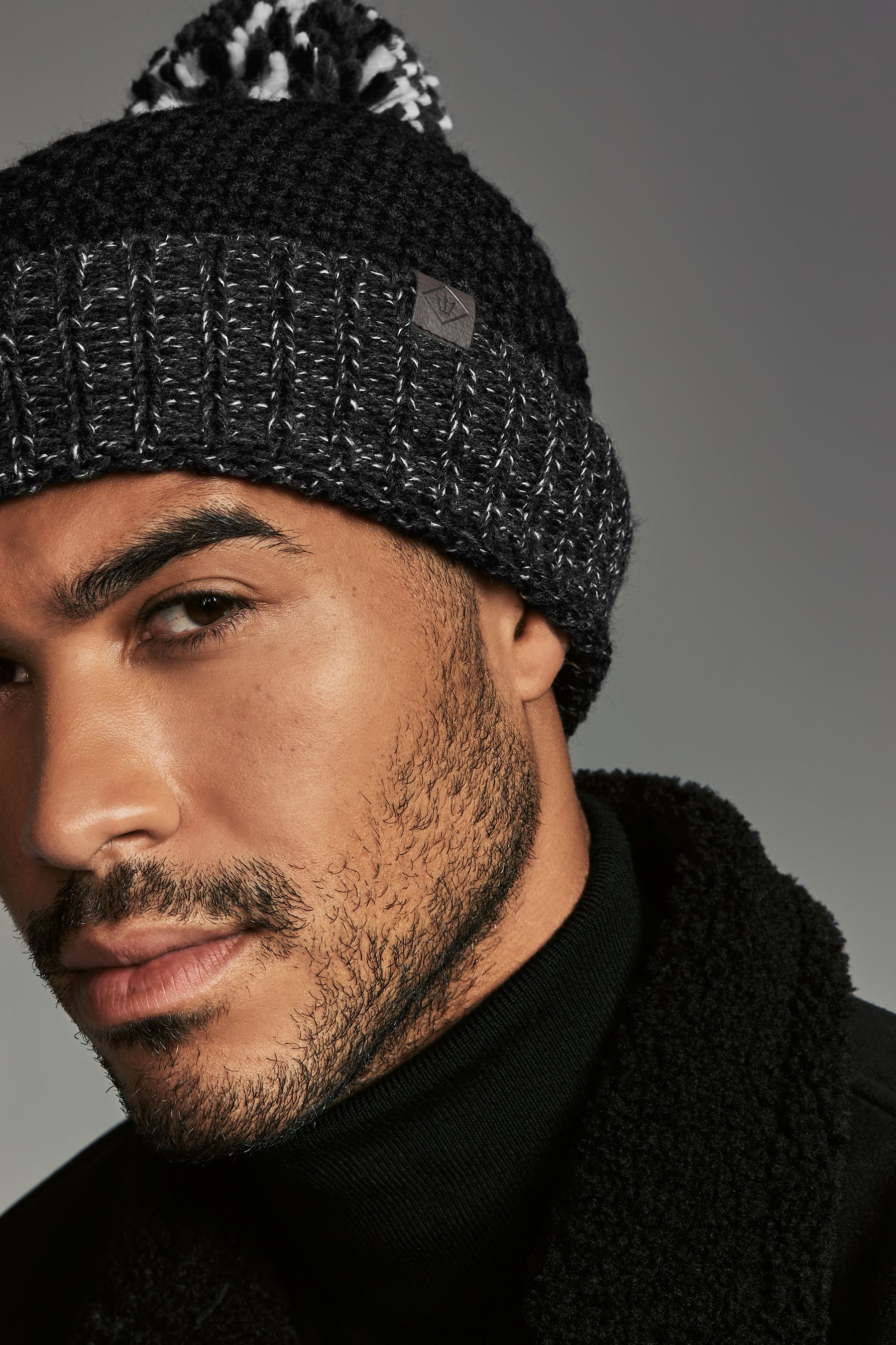 Designer bobble hats online new arrivals