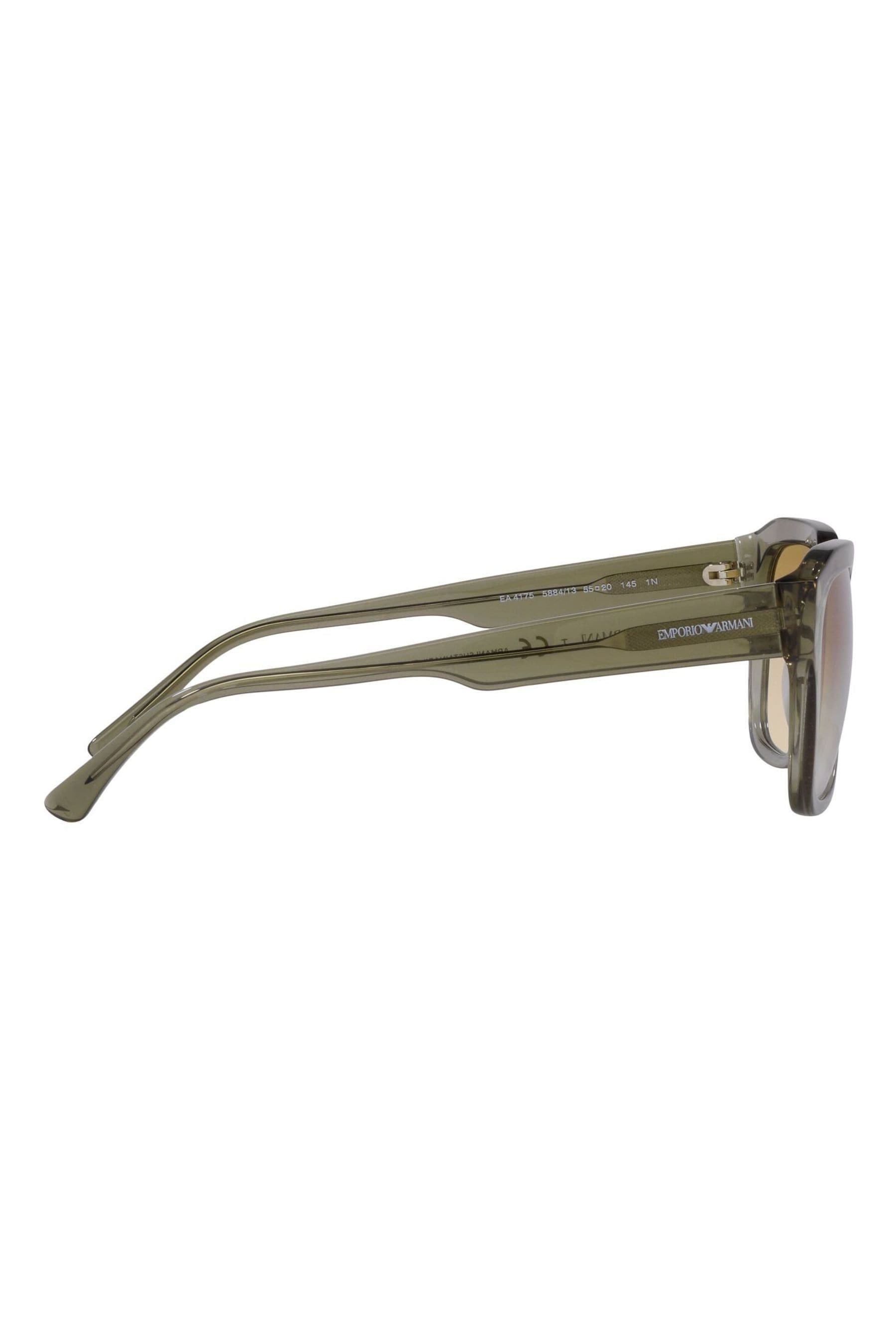 Buy Emporio Armani Green Sunglasses from the Next UK online shop