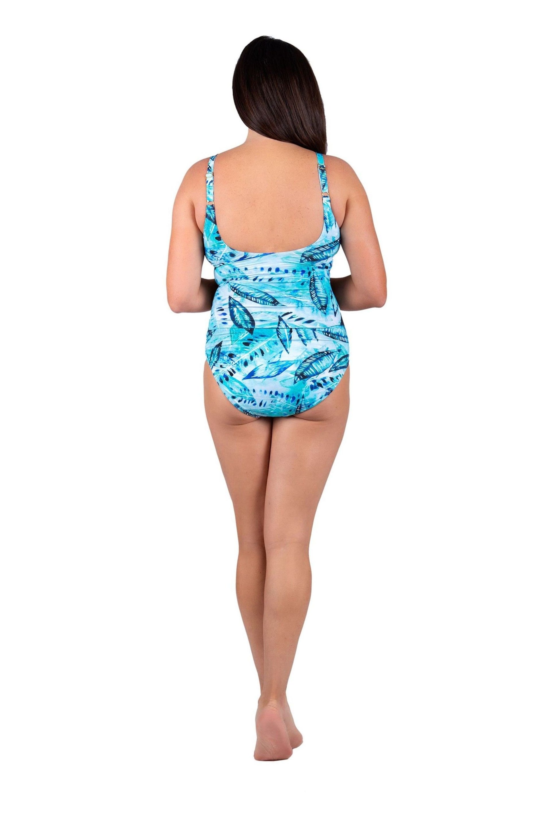 Seaspray Blue Montebello Tummy Control Strap Swimsuit - Image 3 of 5