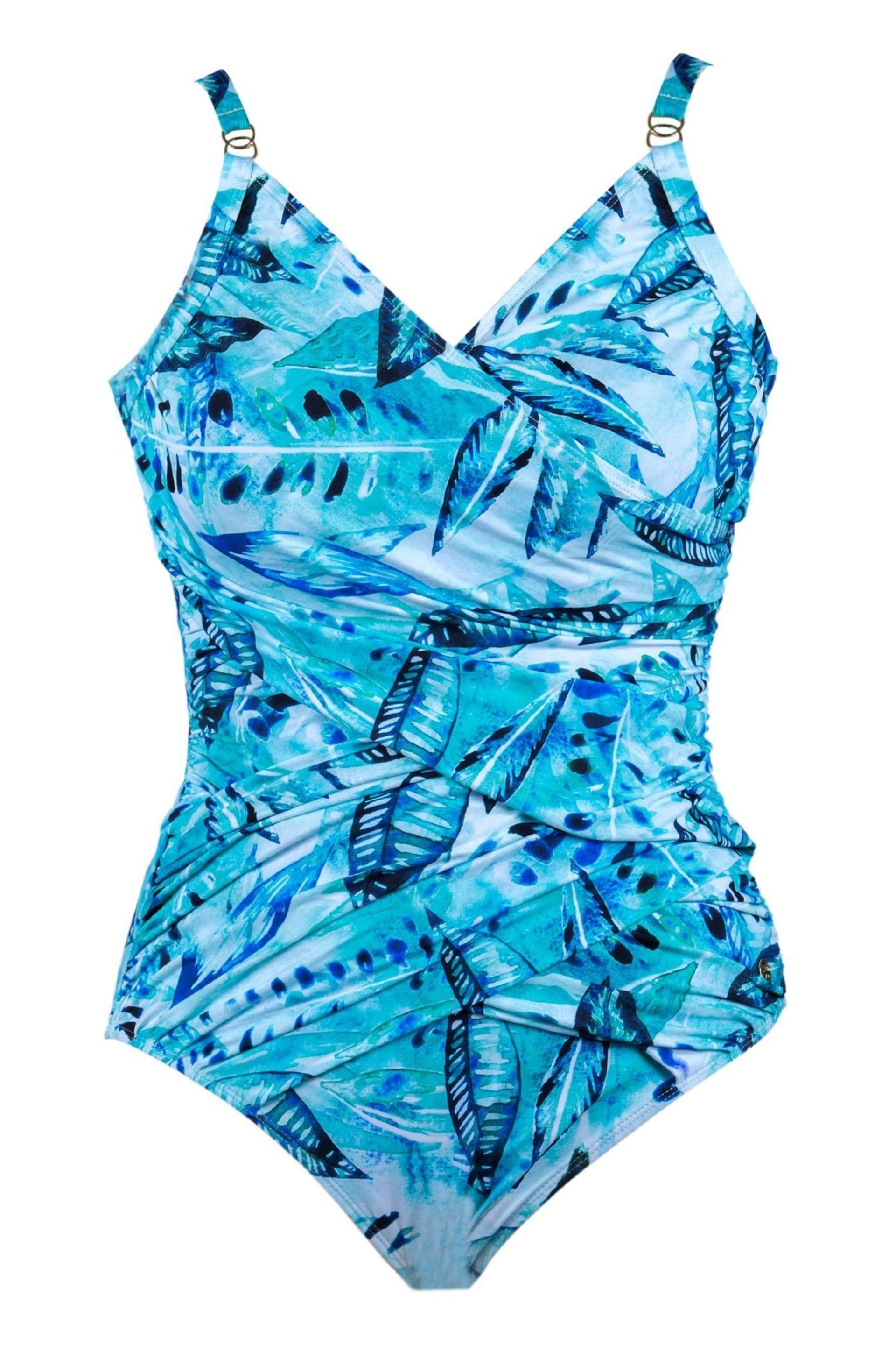 Seaspray Blue Montebello Tummy Control Strap Swimsuit - Image 5 of 5