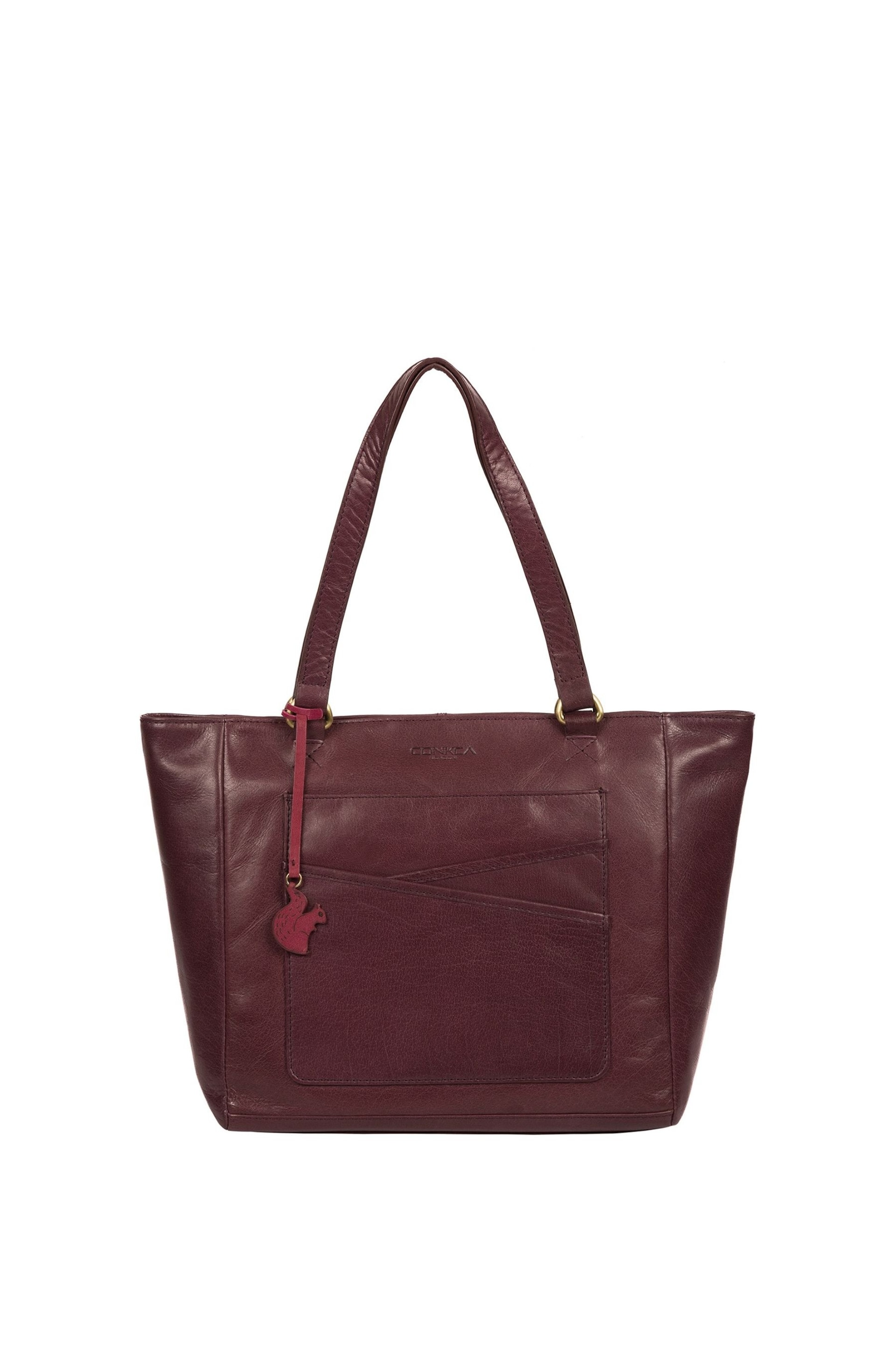 Conkca Monique Leather Tote Bag - Image 1 of 6