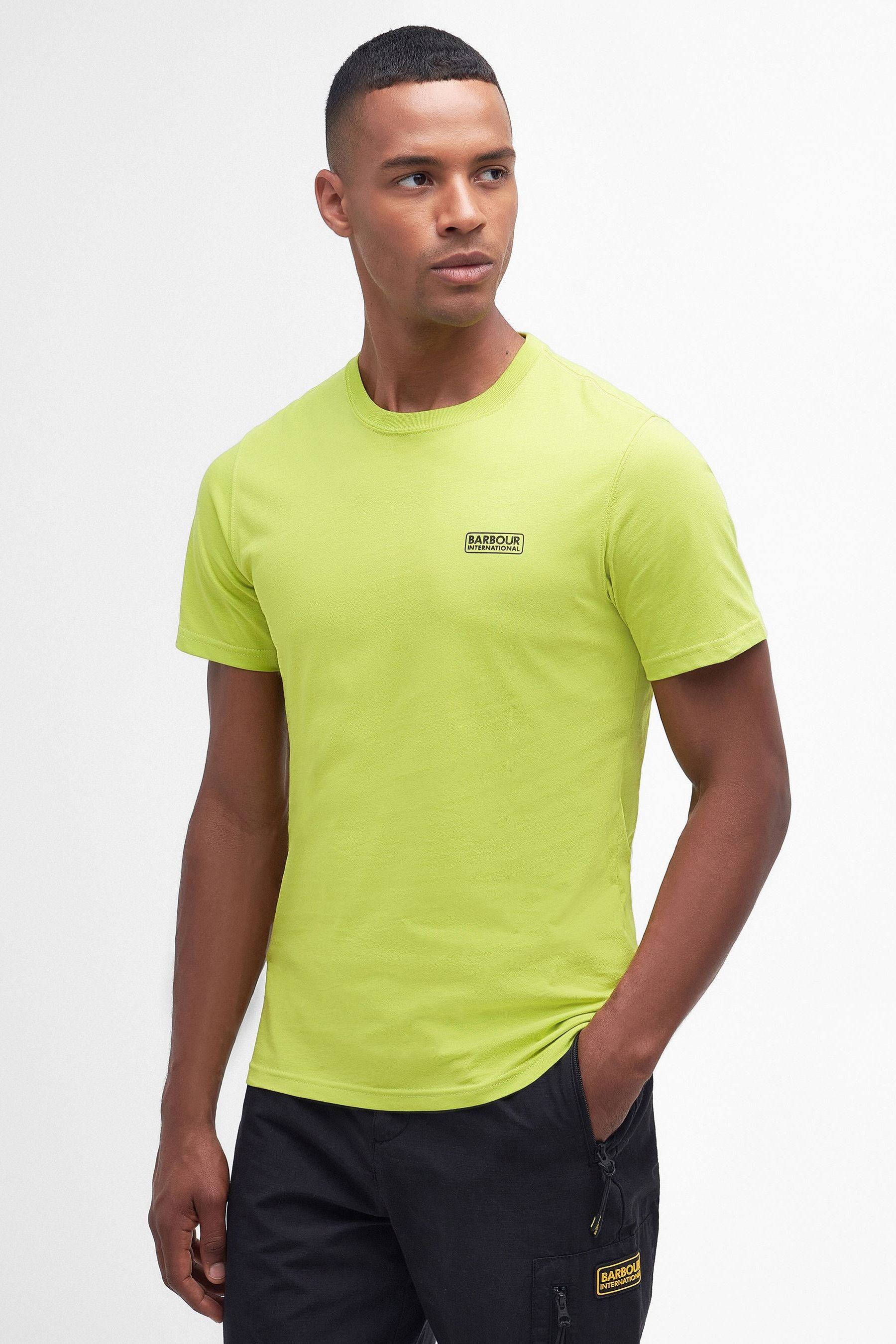 Barbour international hot sale mens yellow