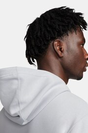 Nike Grey Sportswear Shoulder Blocking Hoodie - Image 5 of 7