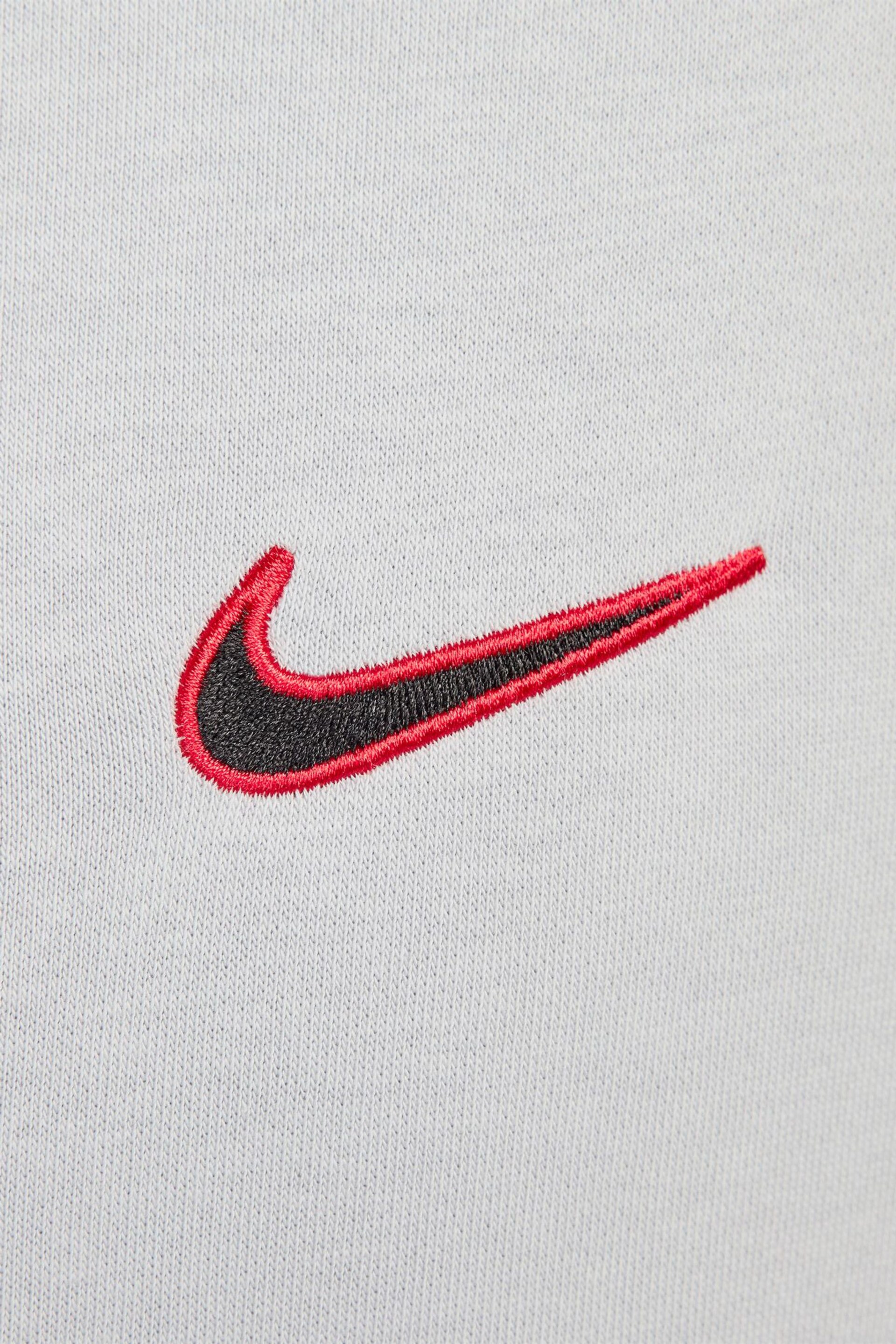 Nike Grey Sportswear Shoulder Blocking Hoodie - Image 7 of 7