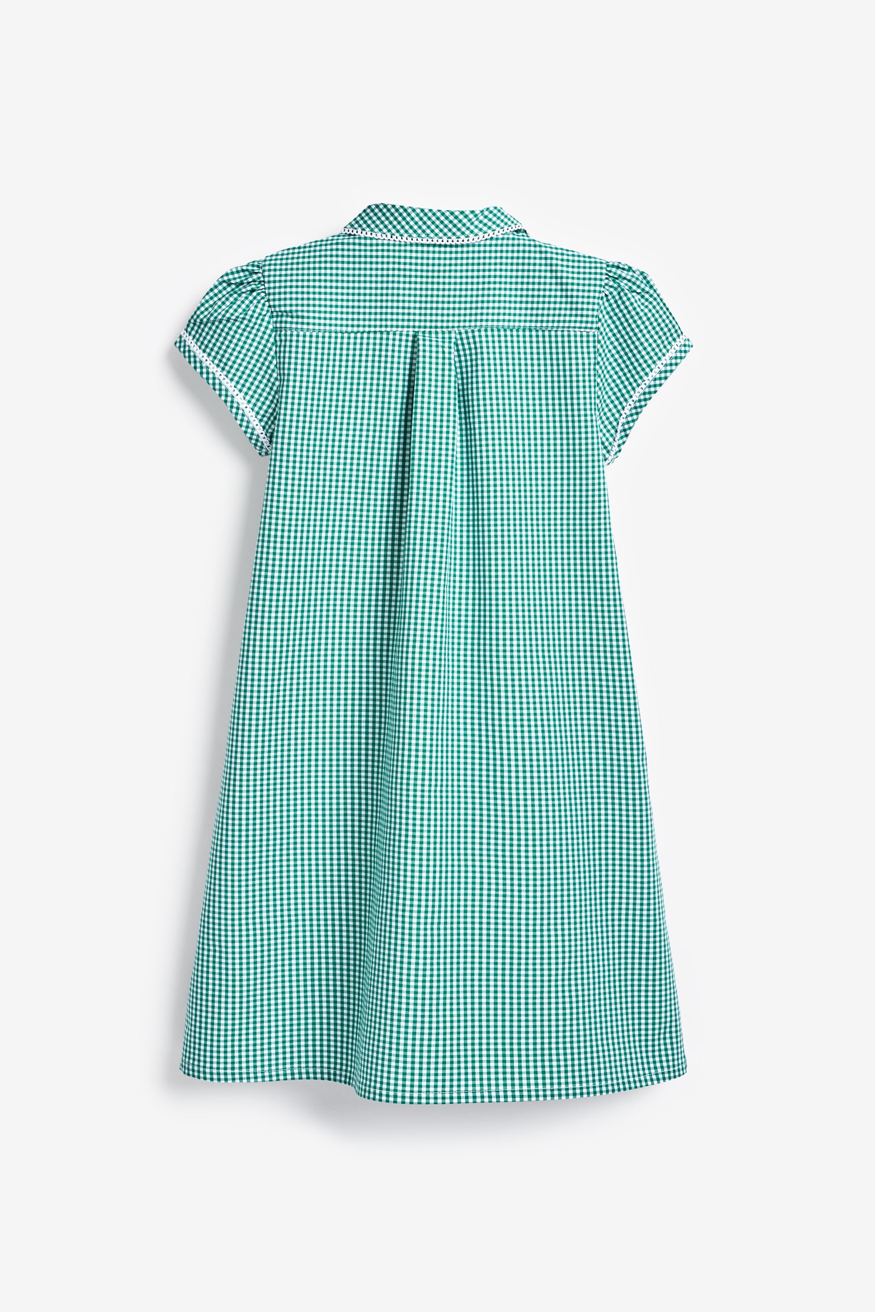 Green gingham summer dress online
