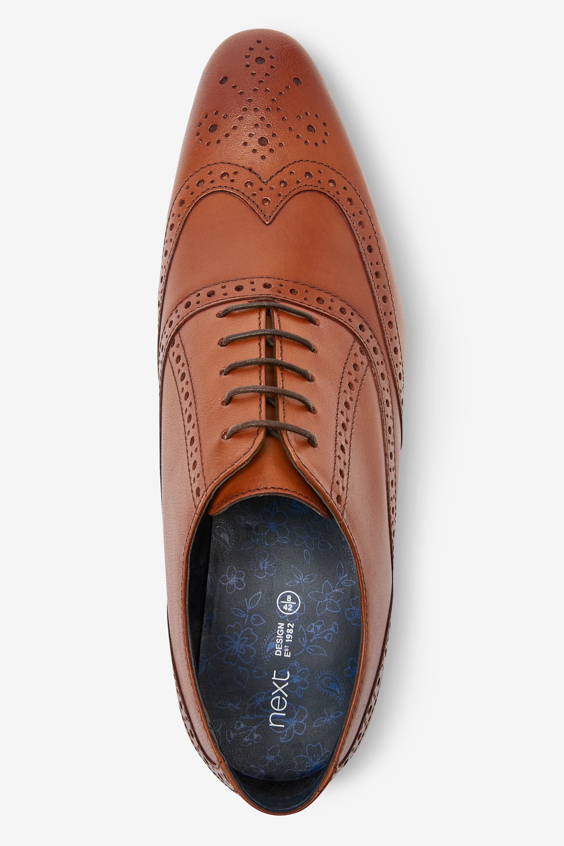 Next leather brogues outlet