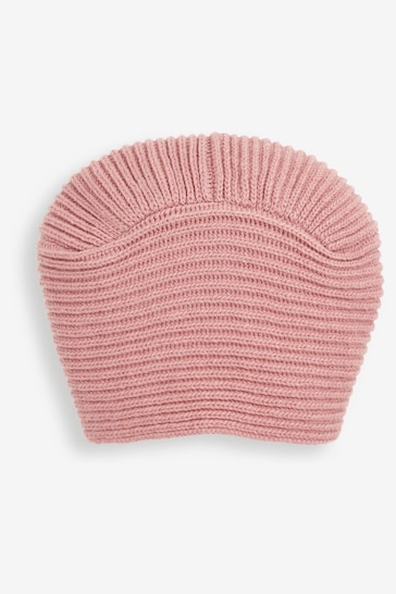 JoJo Maman Bébé Pink Knitted Turban