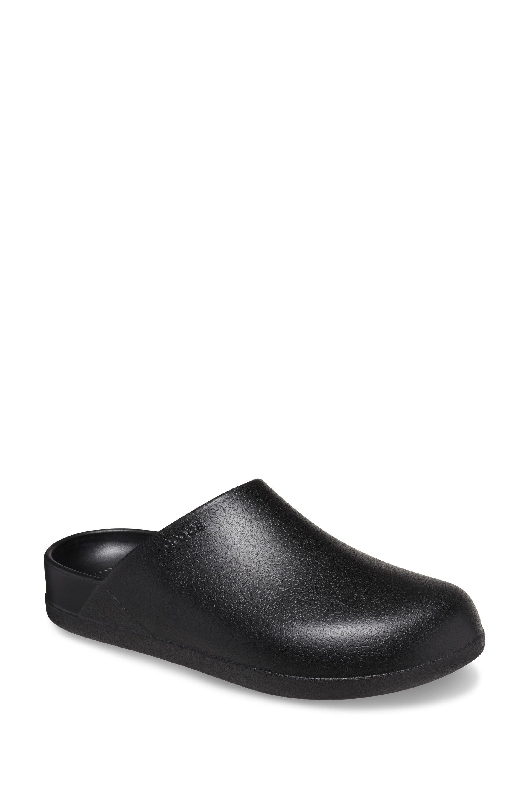 Crocs Black Chrome Classic Dylan Clogs