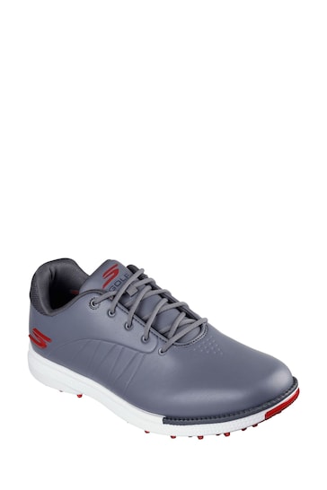 Skechers Grey Mens Go Golf Tempo Grip Flex Shoes