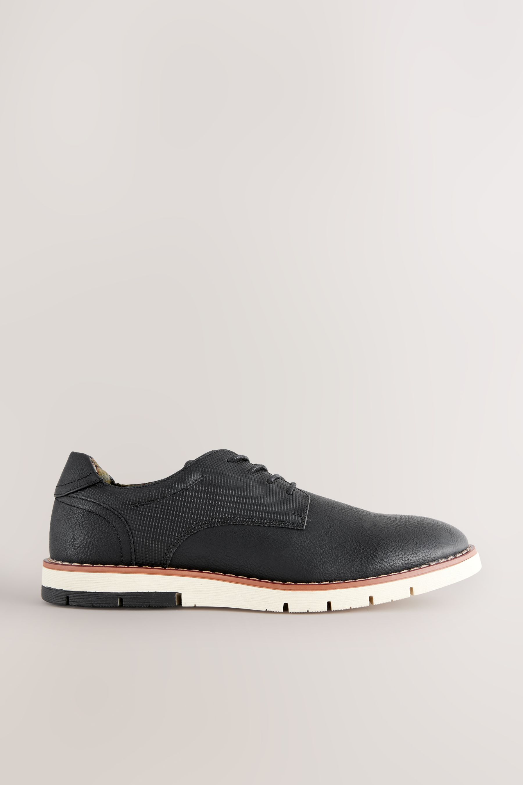 Next black wedge shoes new arrivals
