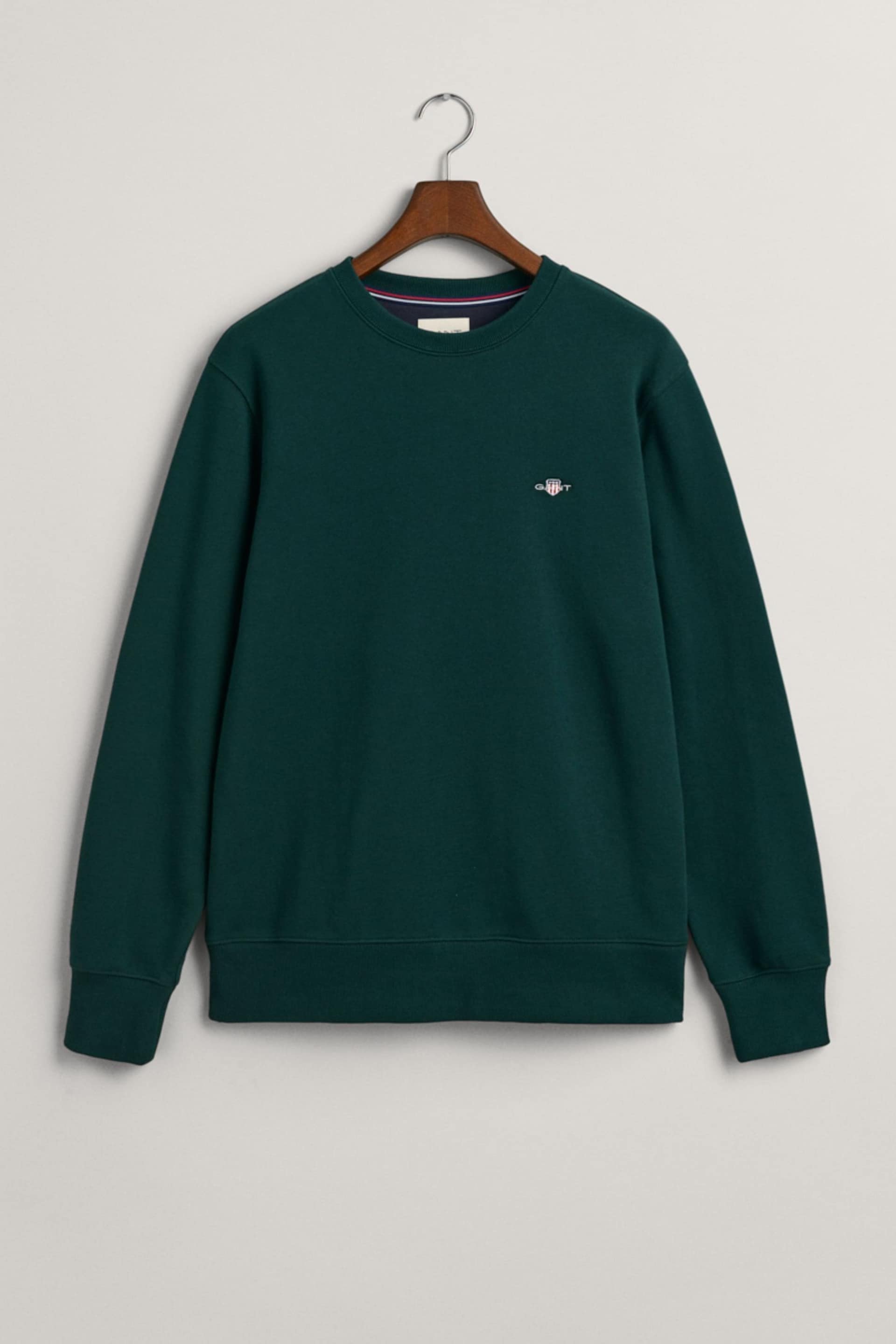 GANT Regular Fit Shield Logo Sweatshirt - Image 4 of 4