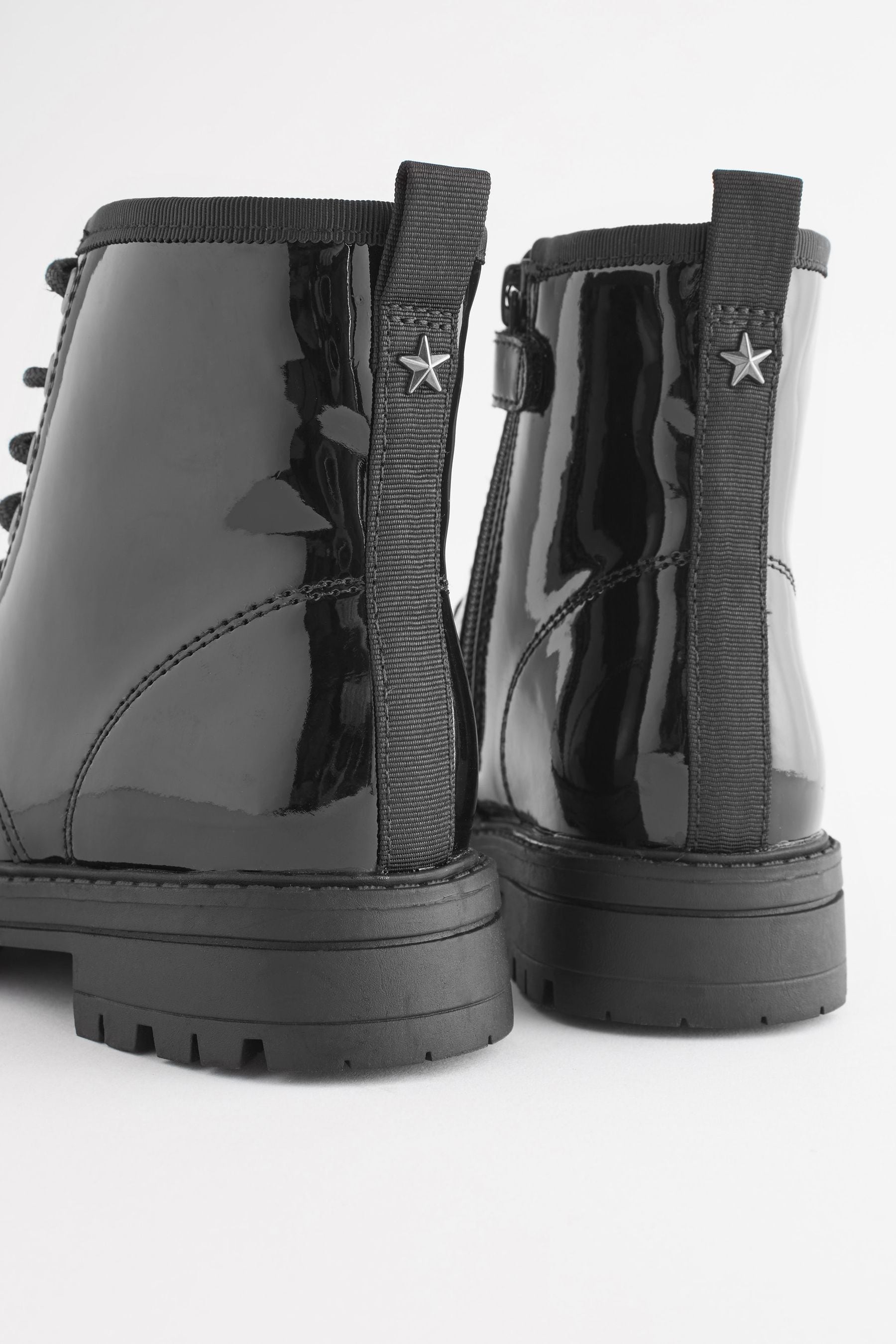 Next black patent boots deals