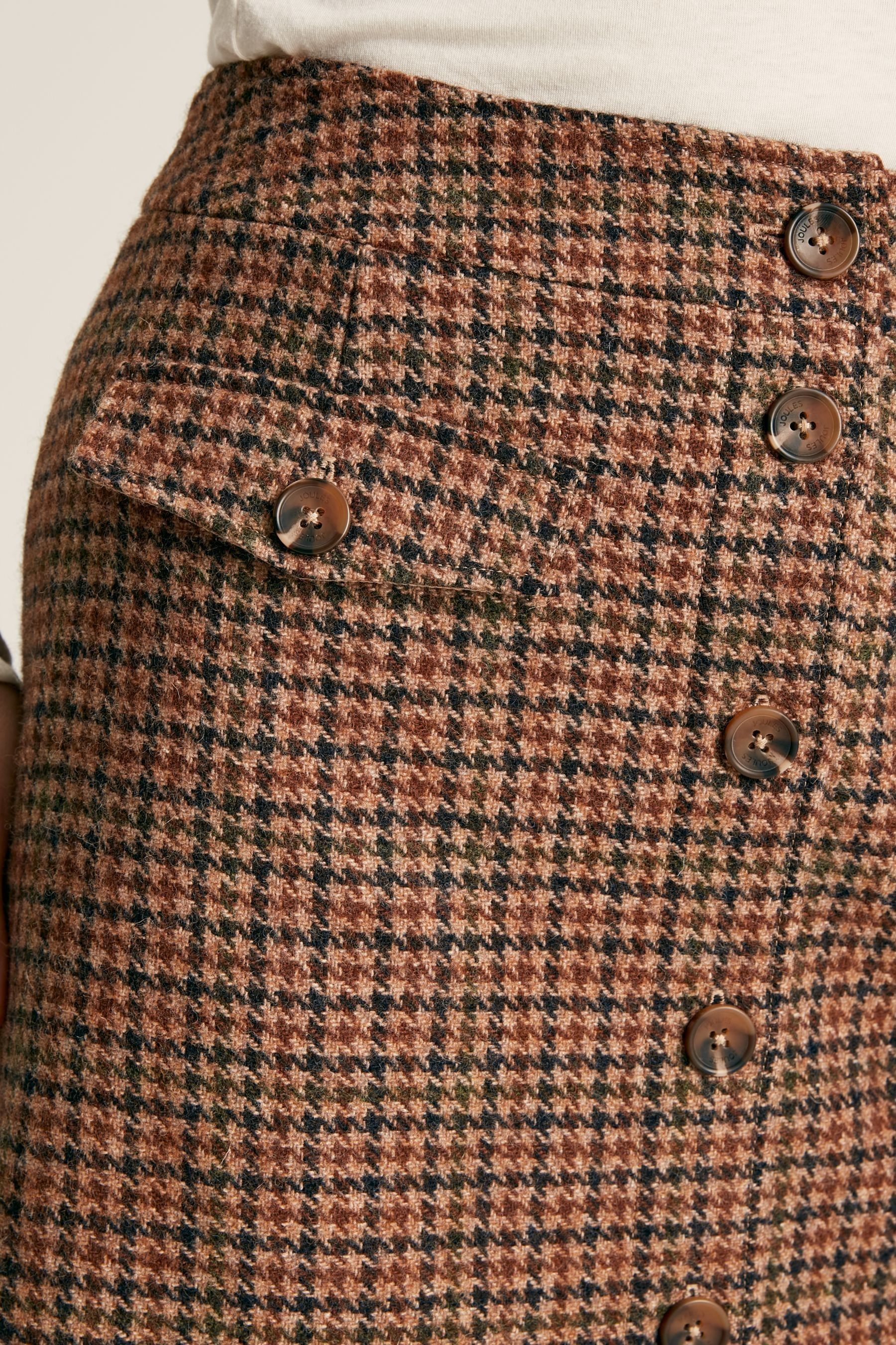 Tweed skirt joules hot sale