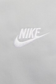 Nike Grey Club Woven Tapered Leg Pants - Image 3 of 5
