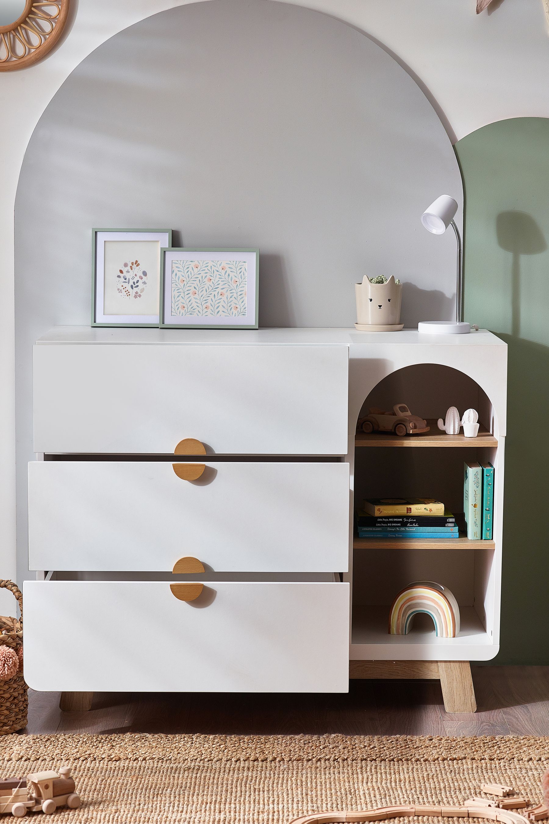Childrens white chest of drawers new arrivals