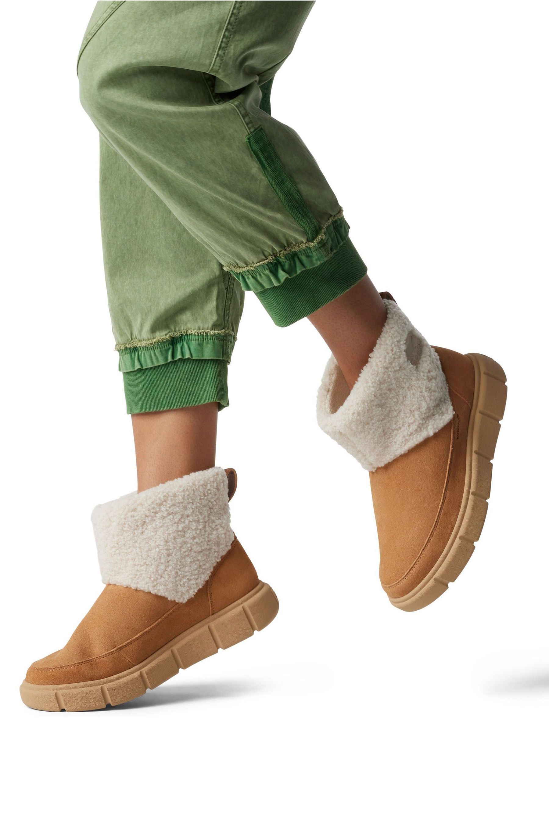 Buy Sorel Brown Explorer III Waterproof Suede Slip On Cozy Lined Boots from the Next UK online shop