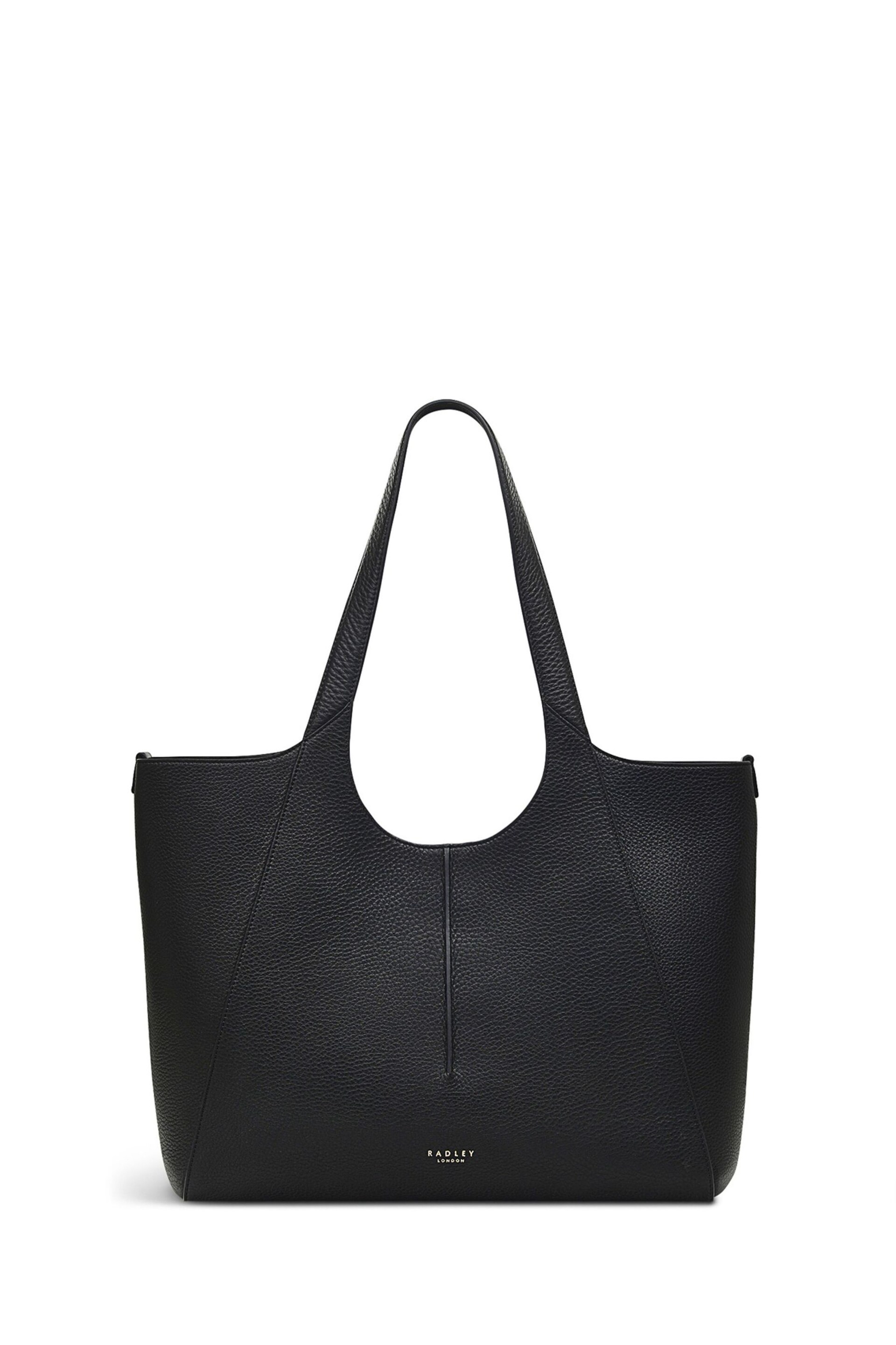 Radley London Hillgate Place Large Open Top Black Tote Bag - Image 1 of 4