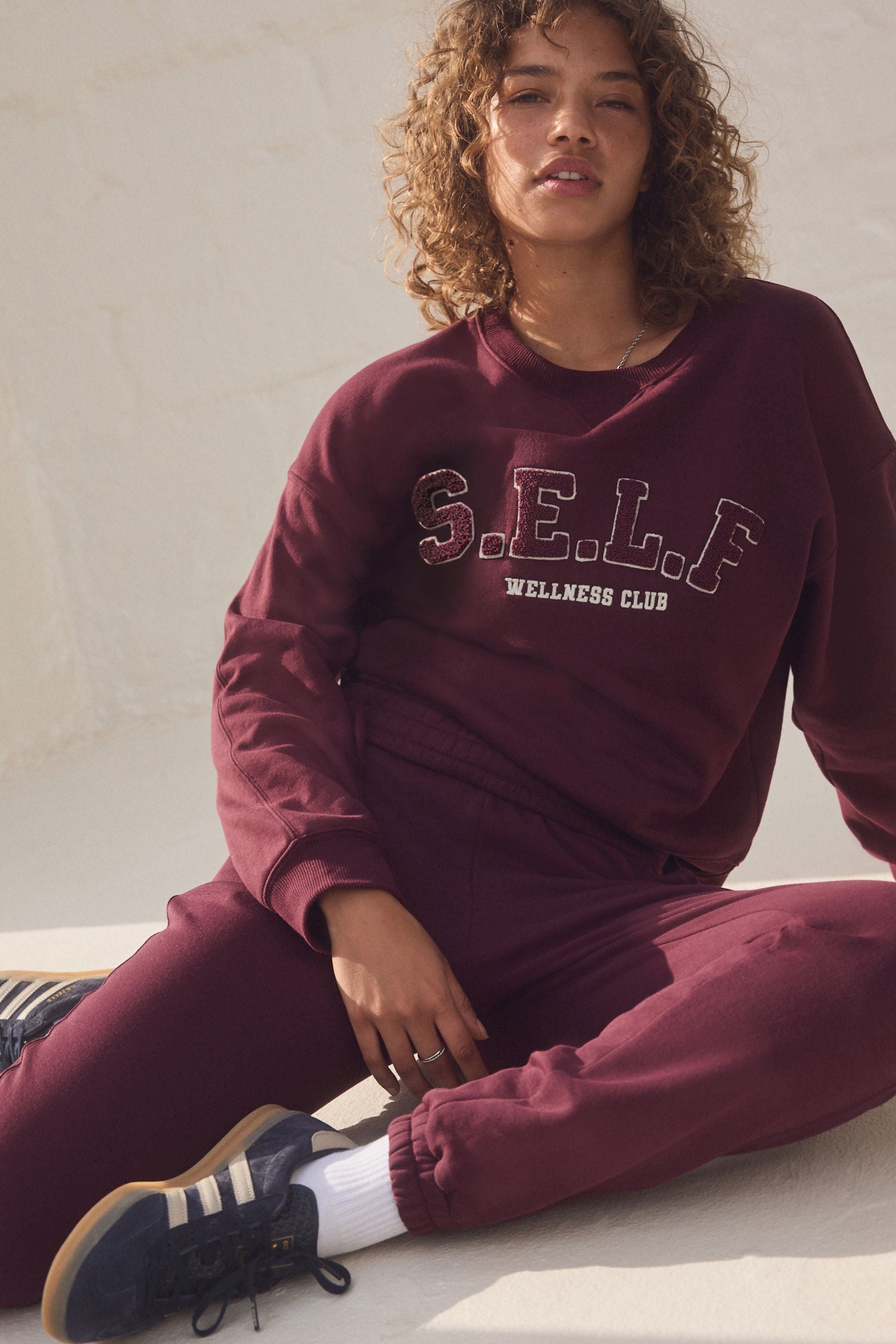 Next cuffed joggers top