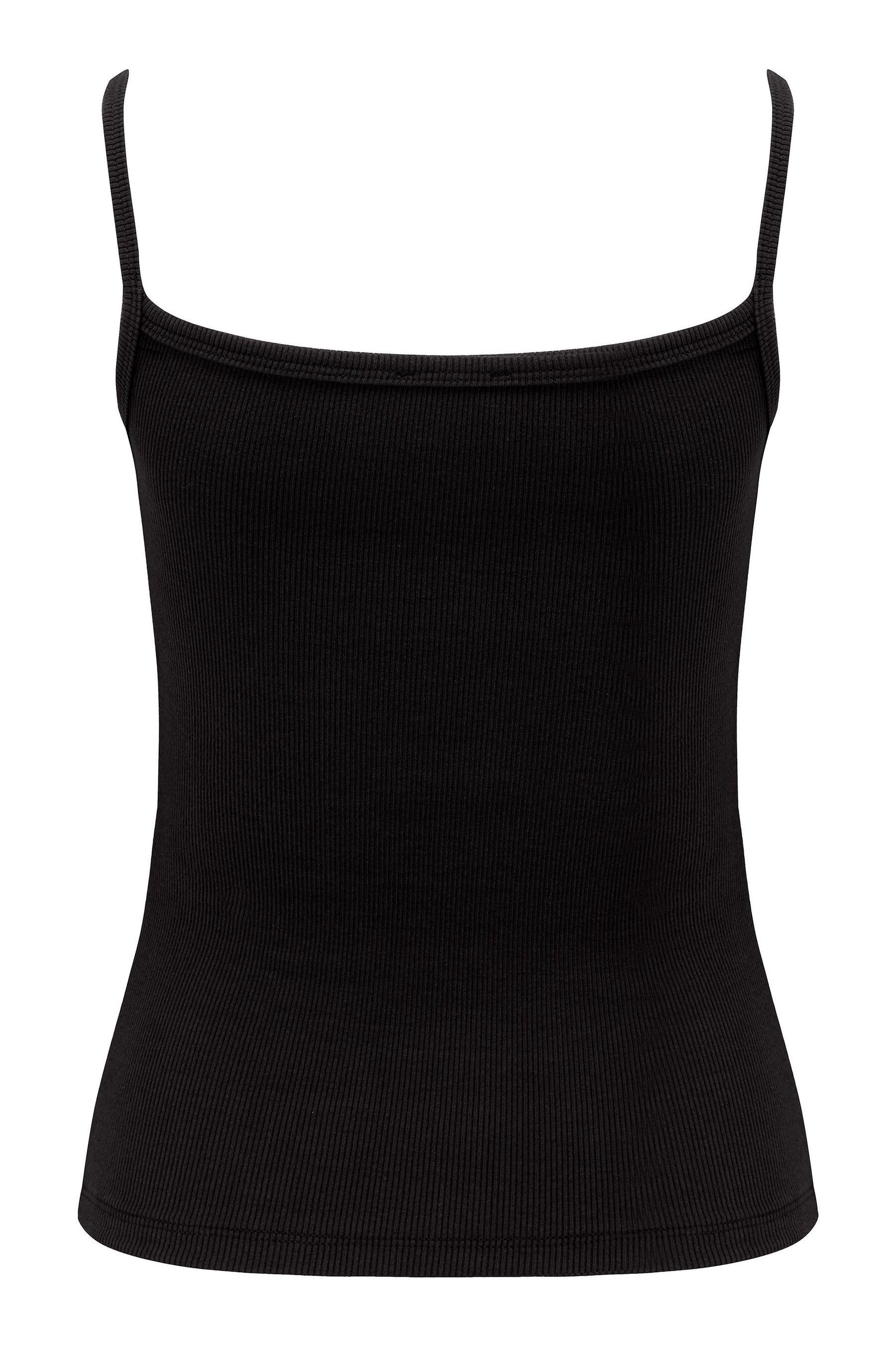 Long black camisole on sale