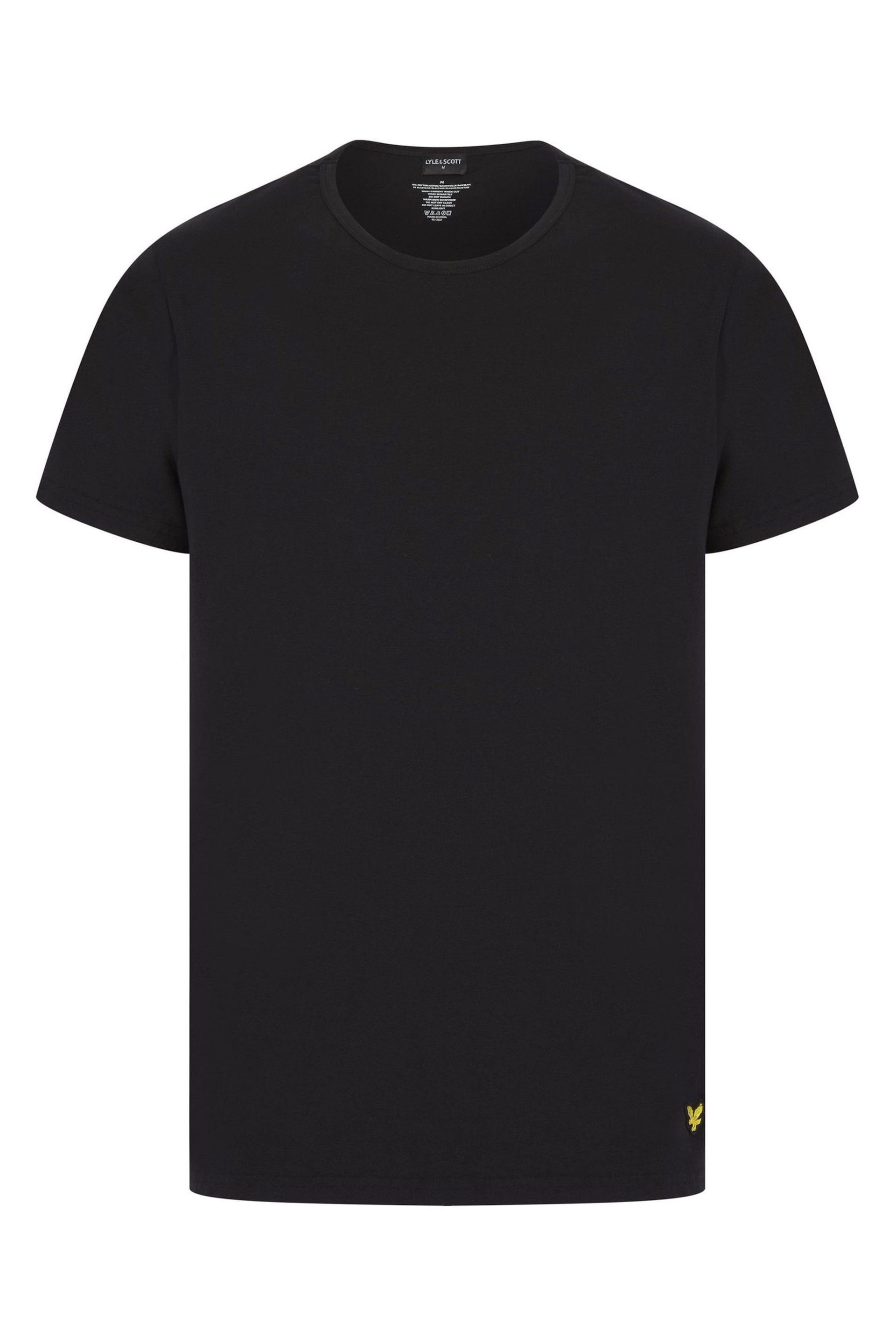 Lyle and Scott Kyle Black T-Shirt And Short Set - Image 3 of 7