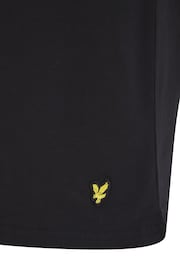 Lyle and Scott Kyle Black T-Shirt And Short Set - Image 6 of 7