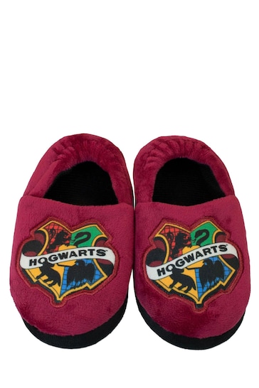 Character Red Harry Potter Fleece Printed Slippers