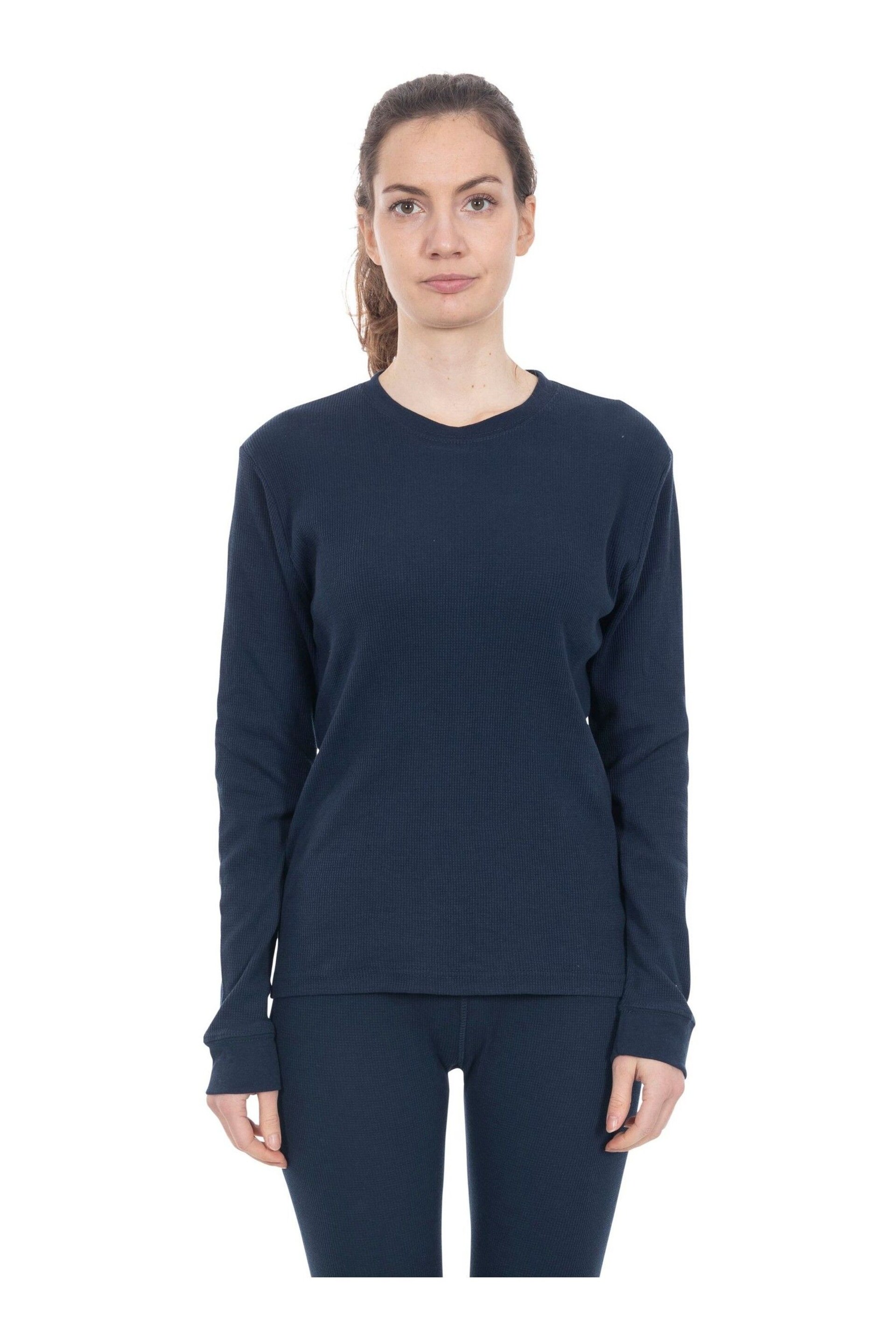Trespass Blue Mystery Thermal Base Layer Set - Image 2 of 7