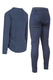 Trespass Blue Mystery Thermal Base Layer Set - Image 7 of 7