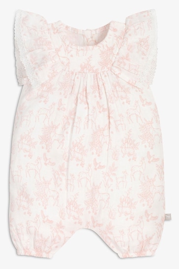 The Little Tailor Baby Cotton Muslin Playsuit