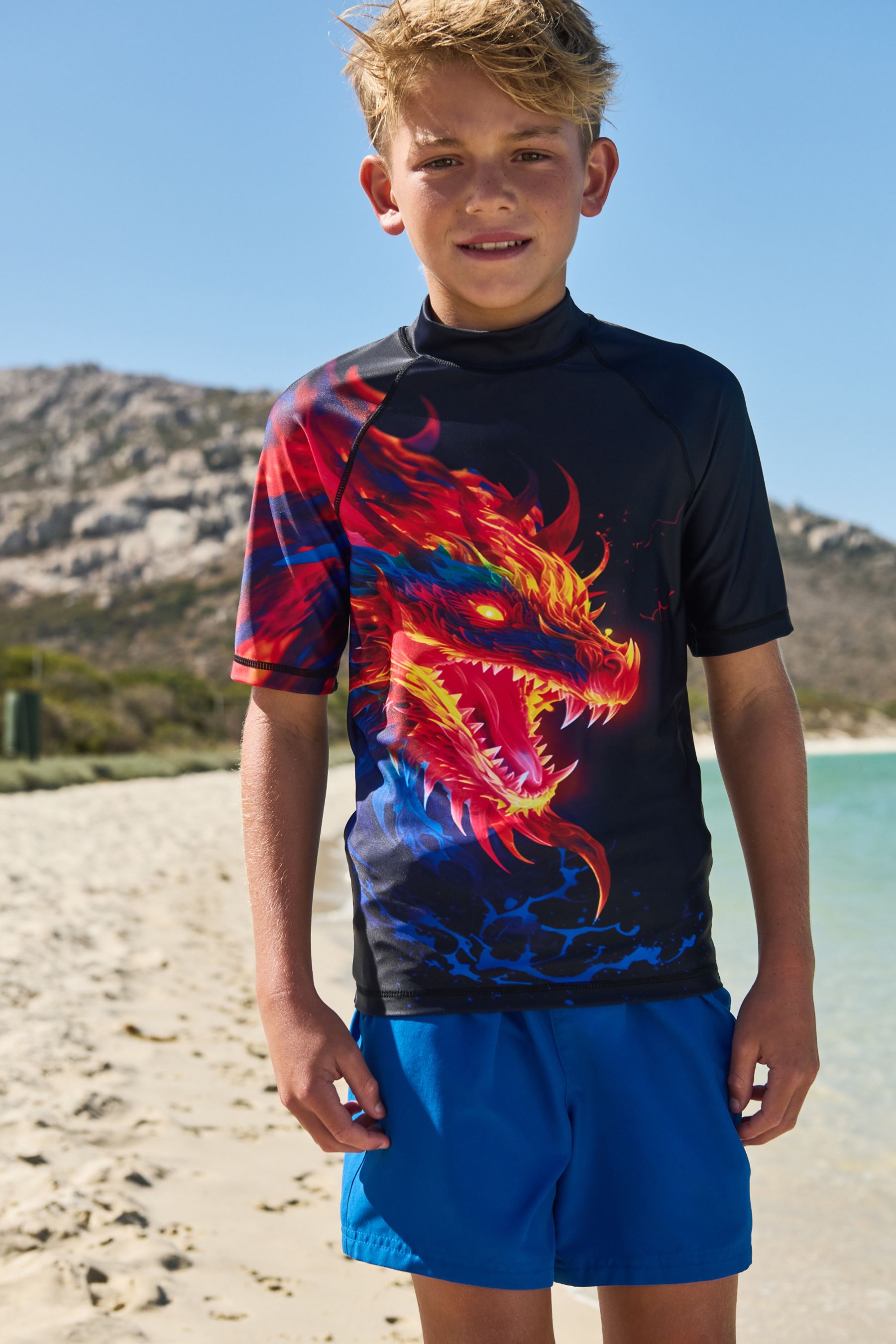 Next rash vest boy best sale