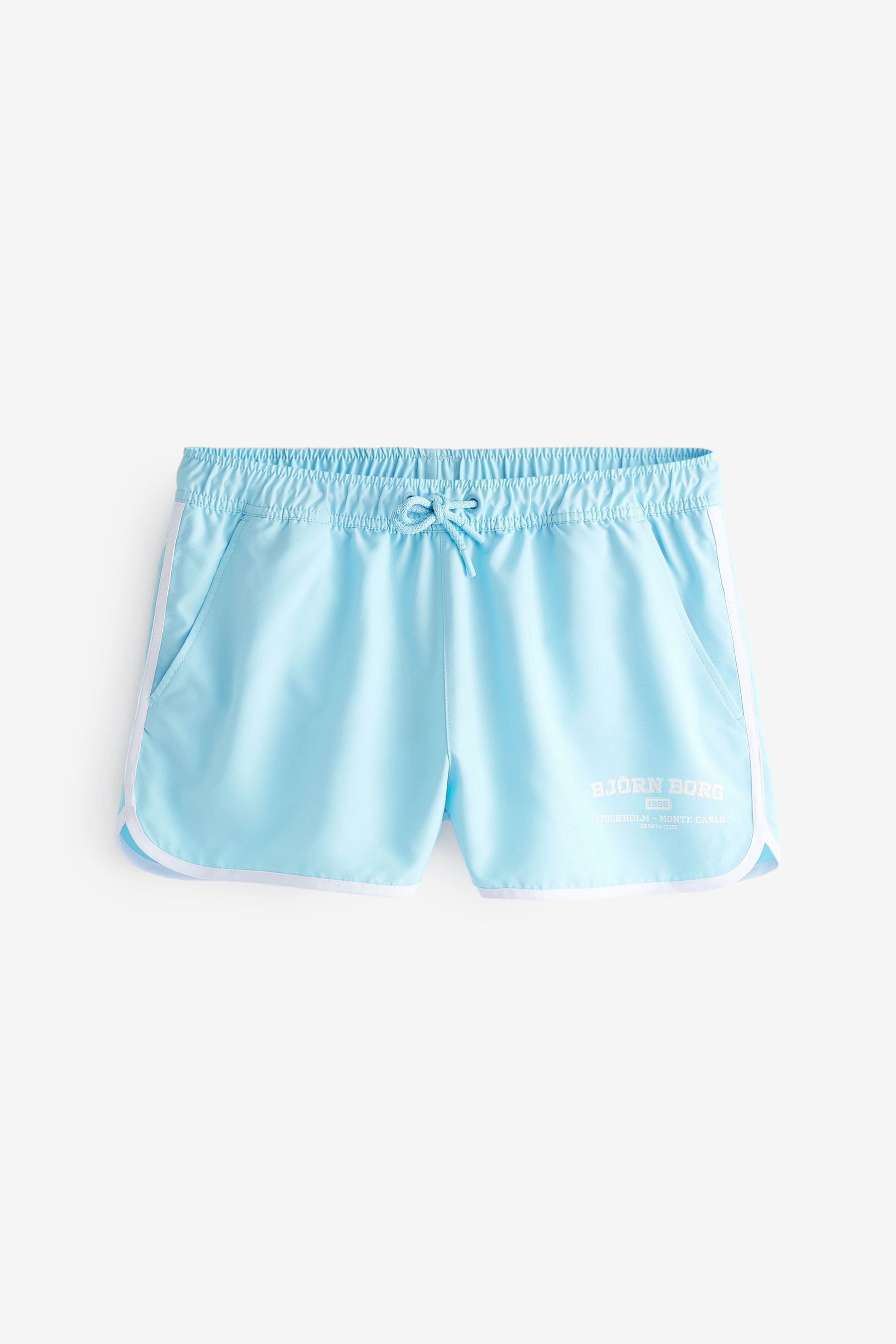 Bjorn Borg Blue Retro Swim Shorts
