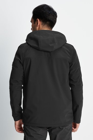 Tog 24 Black Truro Hooded Softshell Jacket
