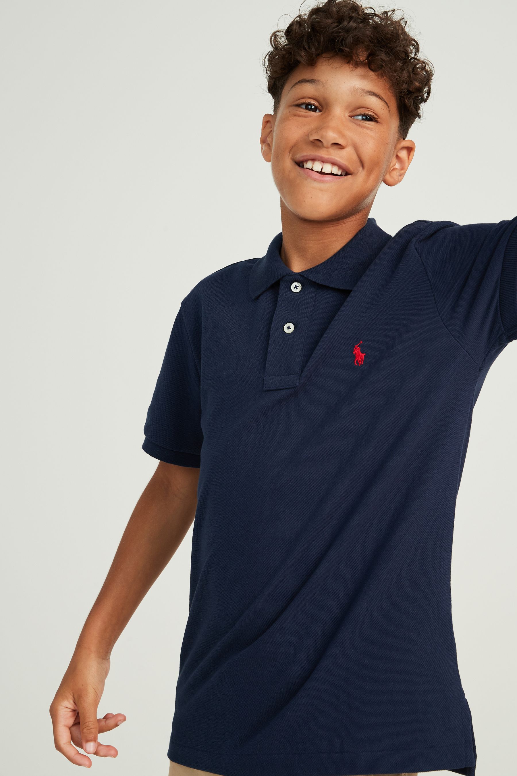 Buy Polo Ralph Lauren Boys 100 Cotton Logo Polo Shirt from the Next UK online shop
