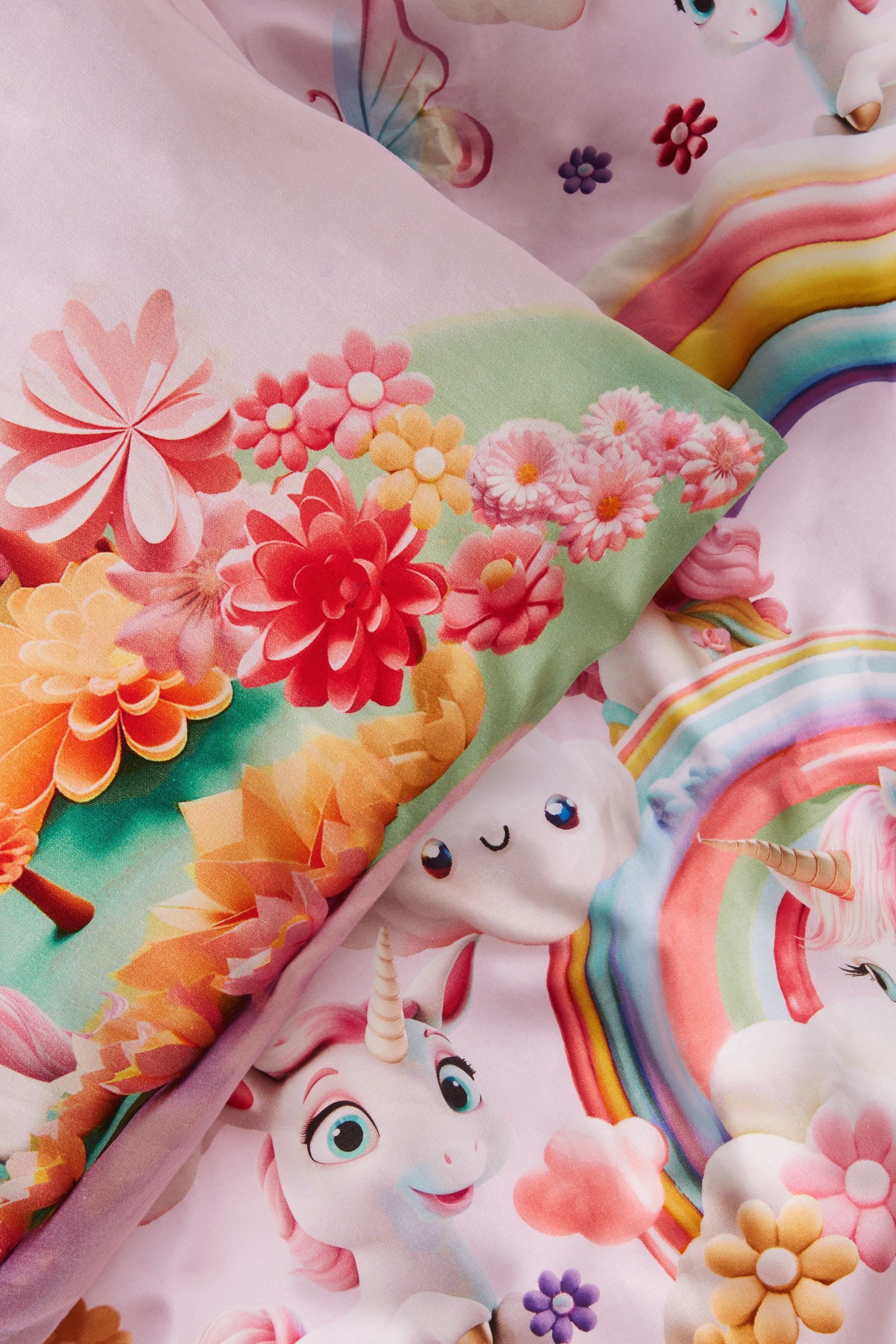 Rainbow unicorn comforter set outlet
