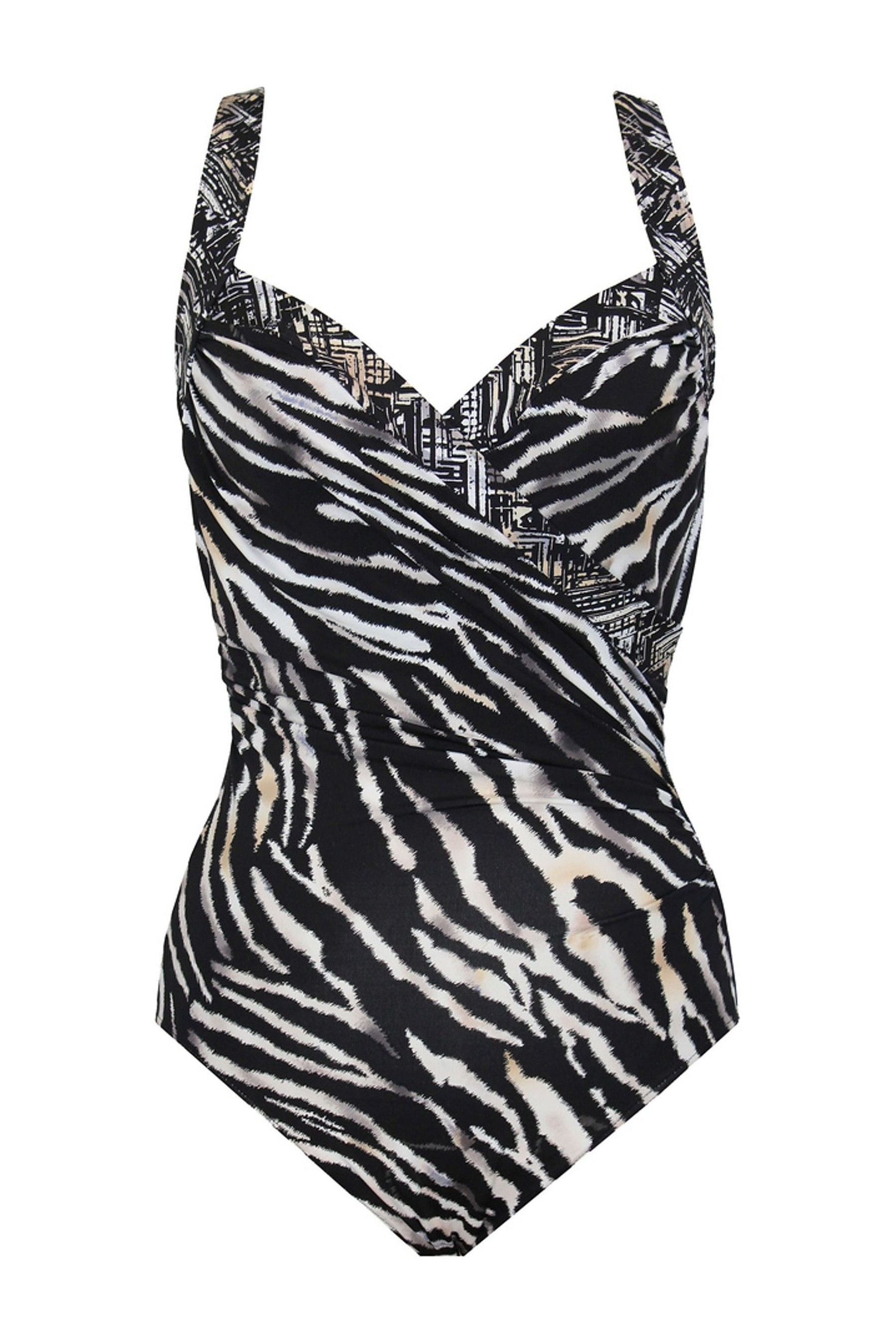 Buy Miraclesuit Sanibel Tummy Control Black Swimsuit from the Next