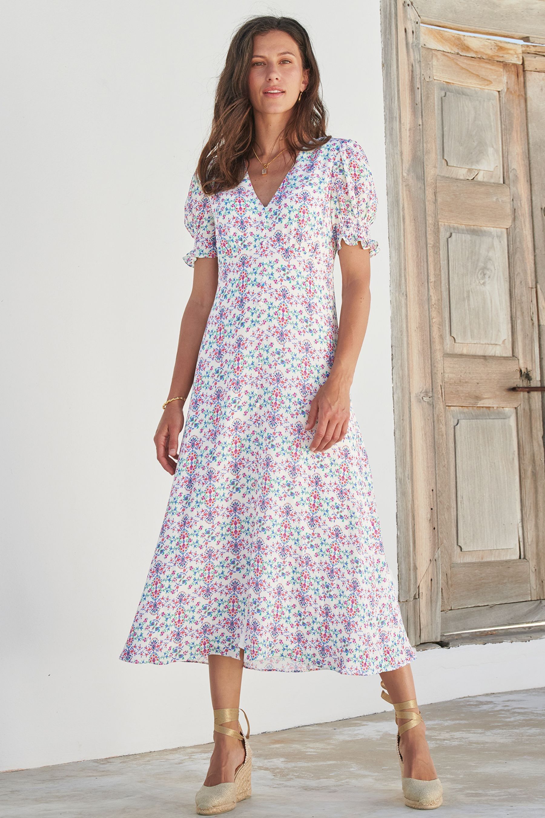 Next tea dress best sale