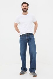 FatFace Blue Loose Fit Jeans - Image 3 of 5