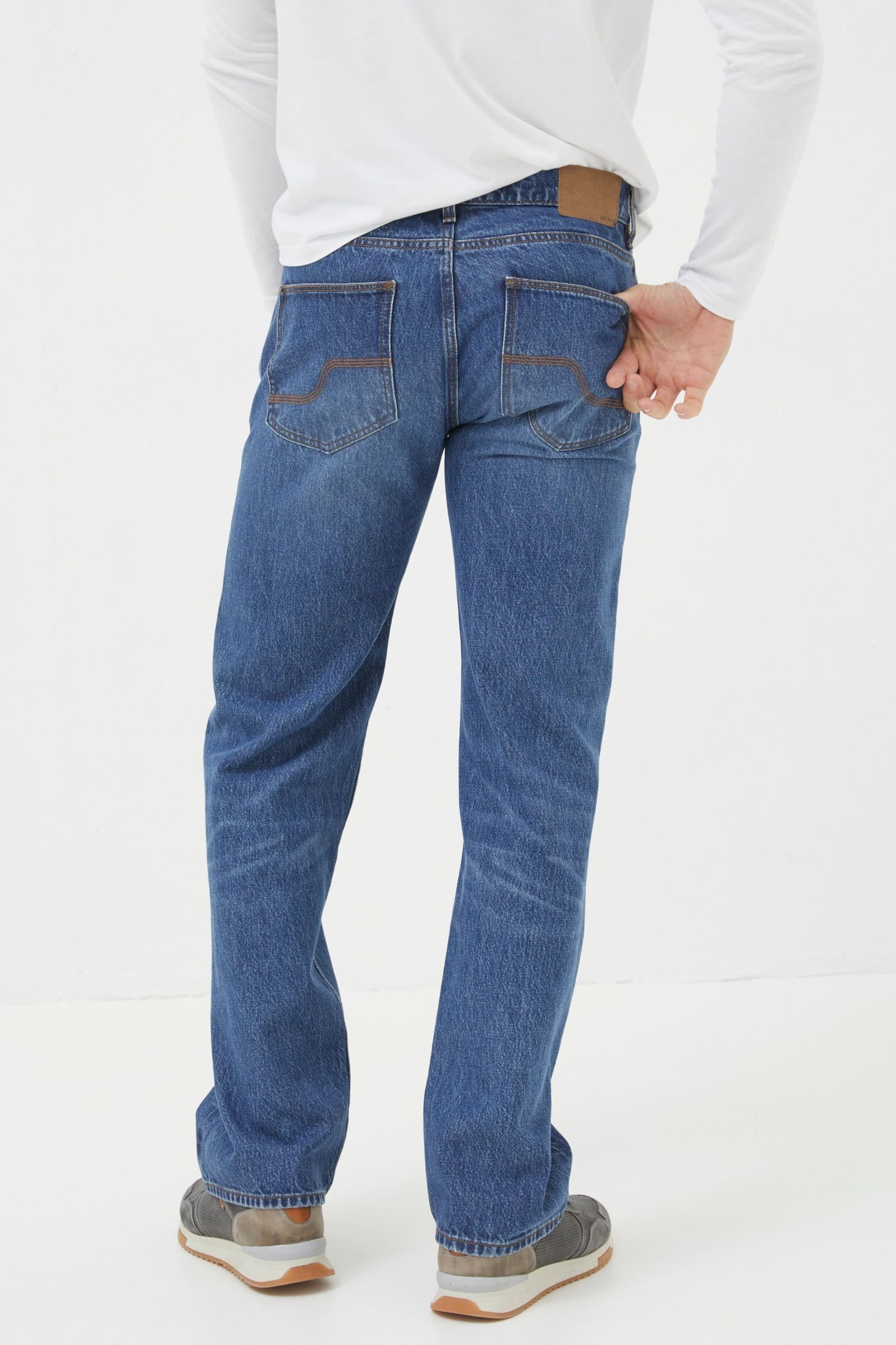 FatFace Blue Loose Fit Jeans - Image 2 of 5