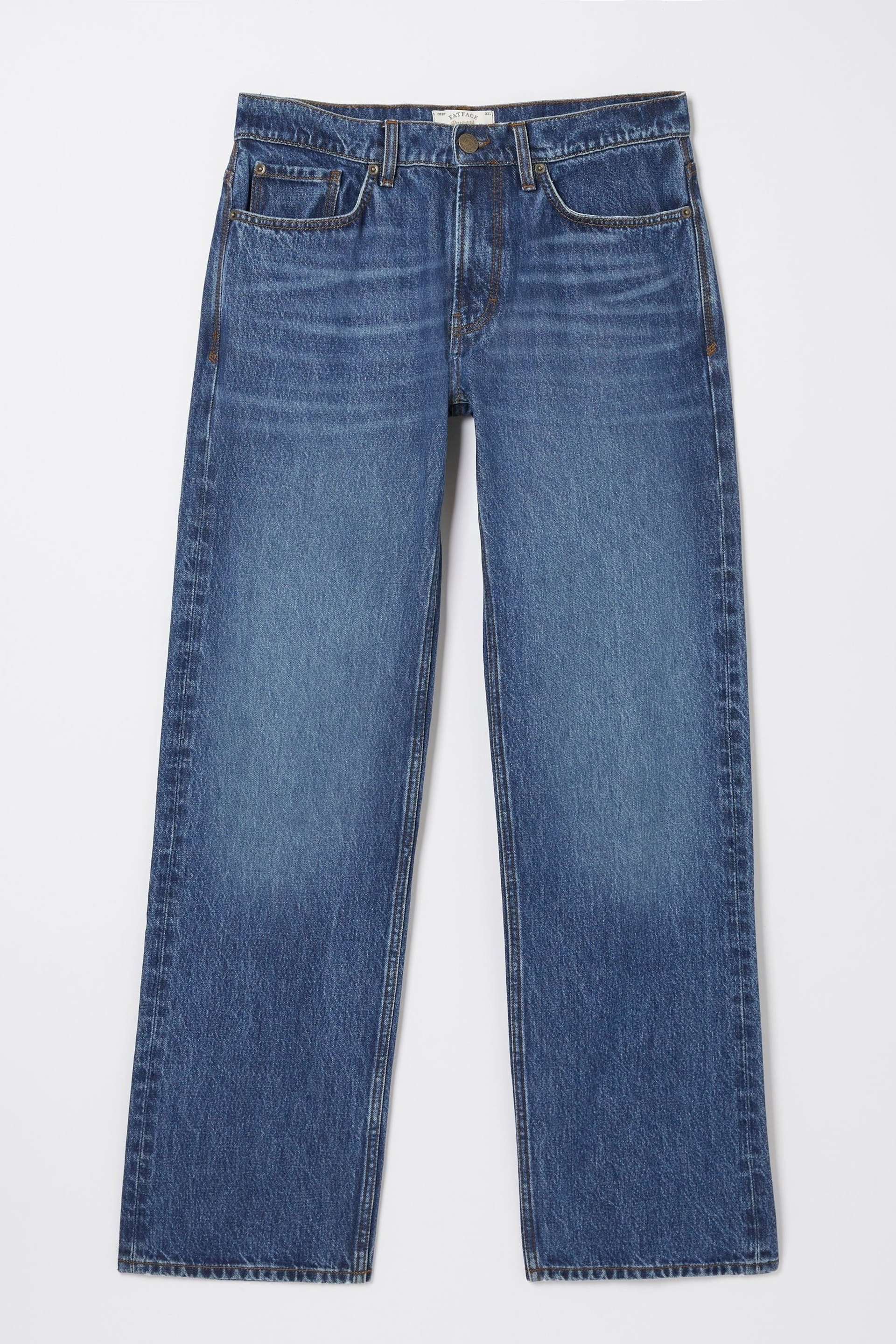 FatFace Blue Loose Fit Jeans - Image 5 of 5