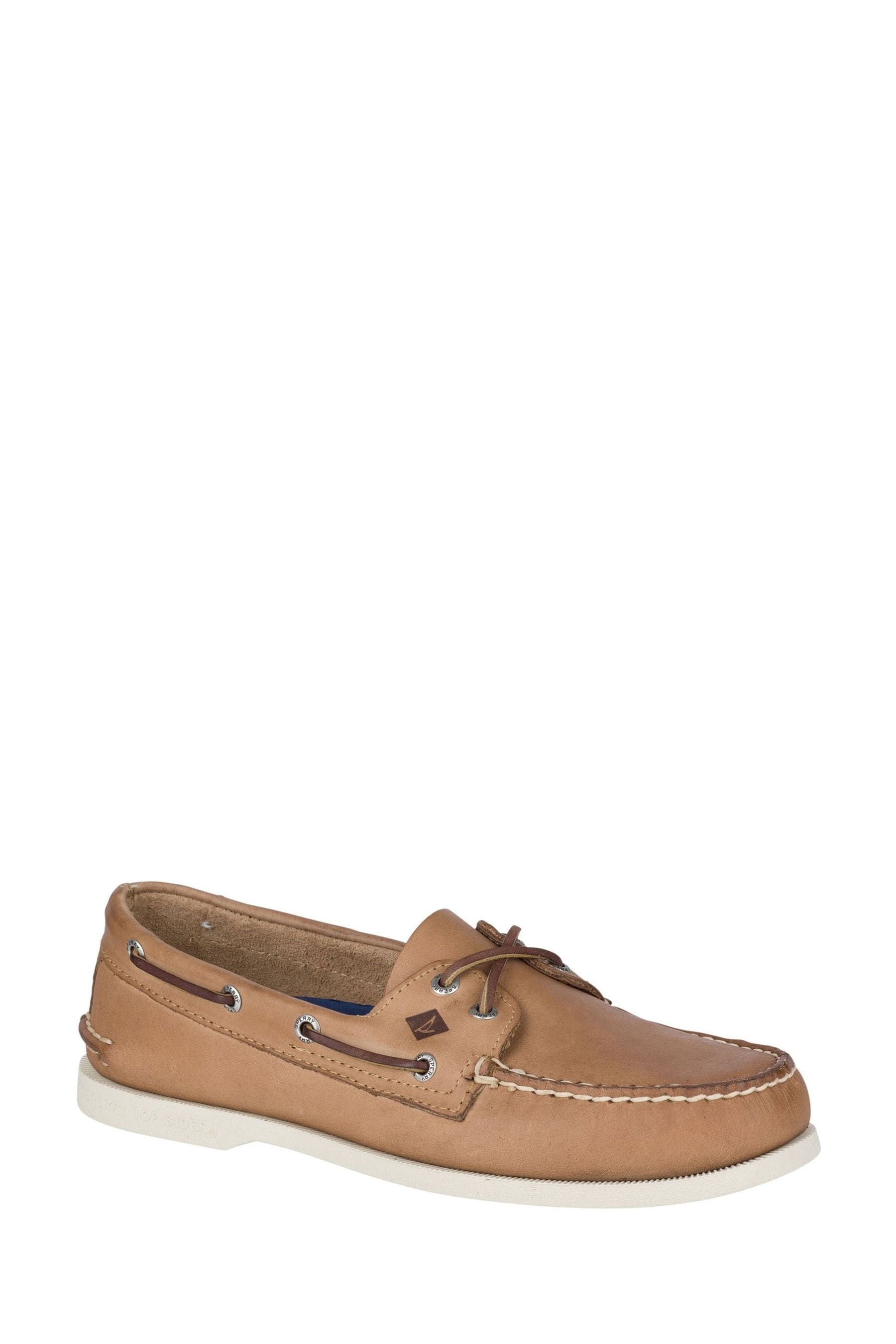 Buy Sperry Cream Authentic Original Leather Boat Shoes from the Next UK online shop