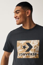 Converse Black Star Chevron Knock Out Camo T-Shirt - Image 3 of 4