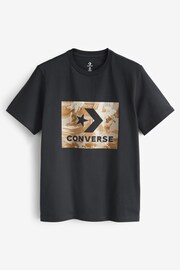 Converse Black Star Chevron Knock Out Camo T-Shirt - Image 4 of 4