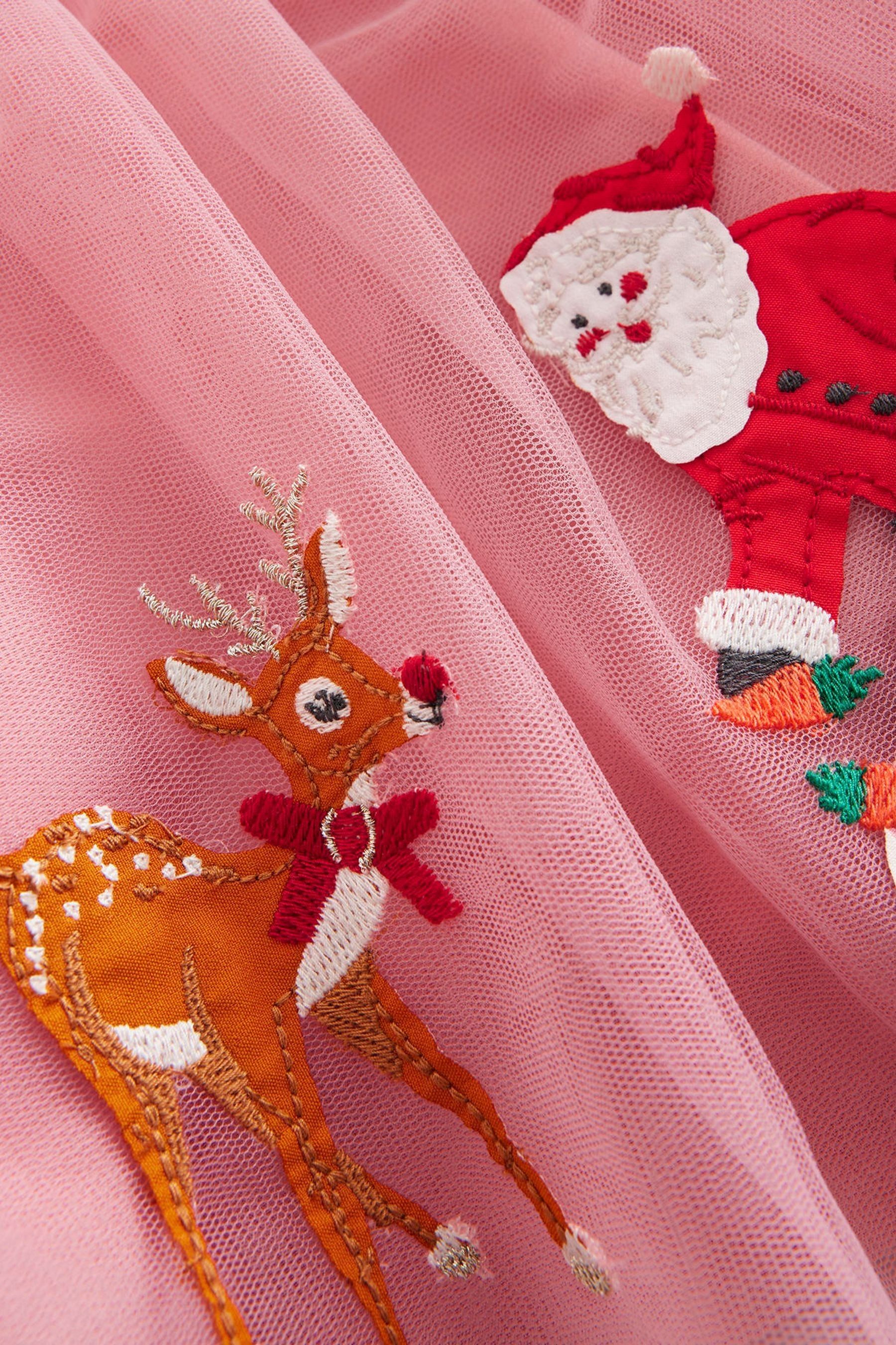 Buy Boden Pink Tulle Christmas Tutu Skirt from Next Luxembourg