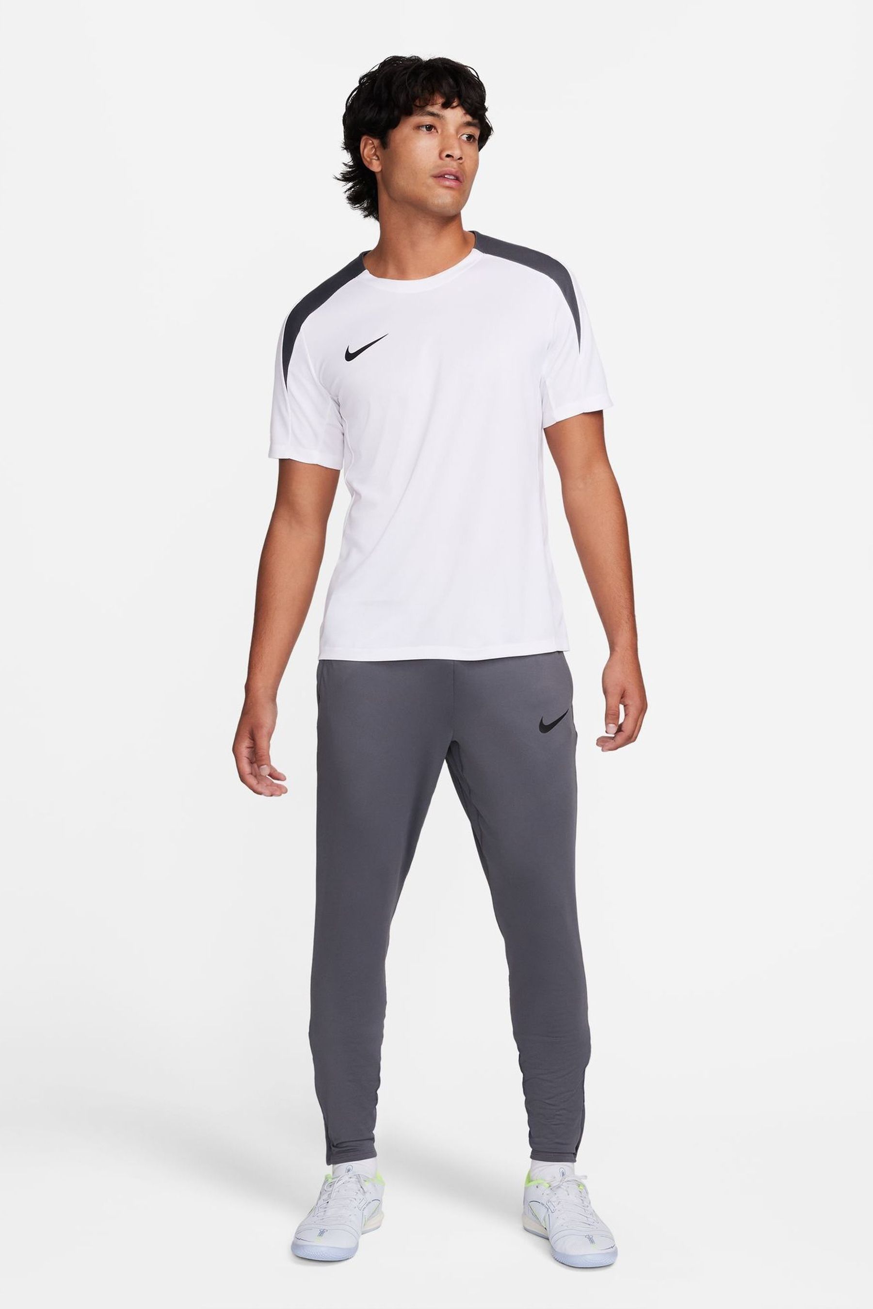 Nike white training top store